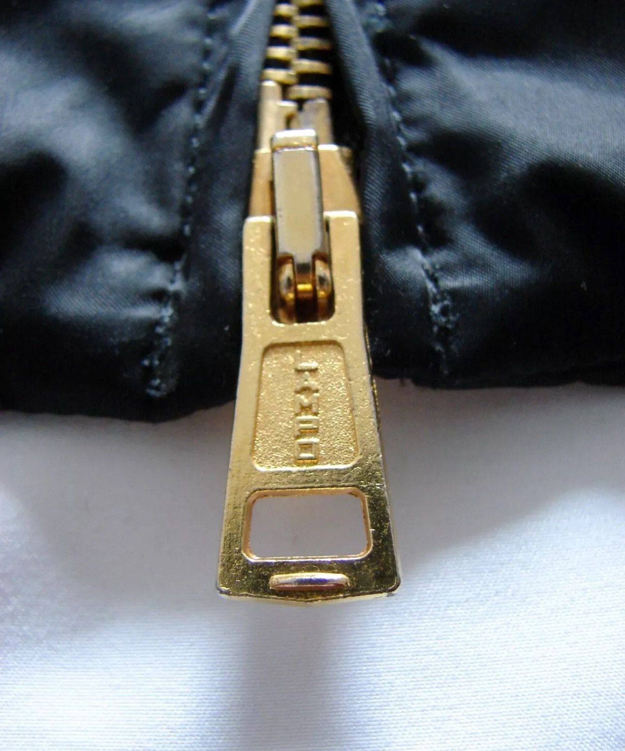 Jean Paul Gaultier Vintage Jean Paul Gaultier Black Satin Emboss Bomber Jacket Size US L / EU 52-54 / 3 - 11 Thumbnail