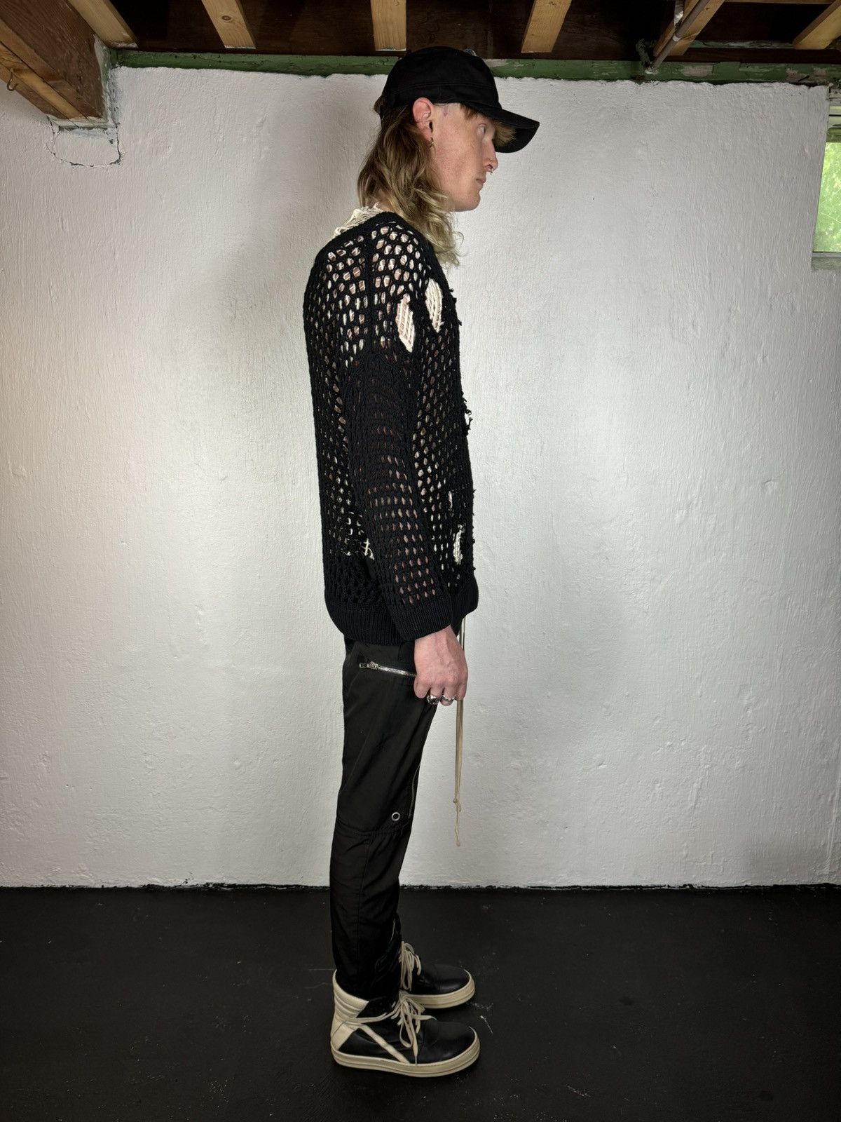 Japanese Brand Vonaudy Loose Knit 2-1 Sample Size US M / EU 48-50 / 2 - 4 Thumbnail