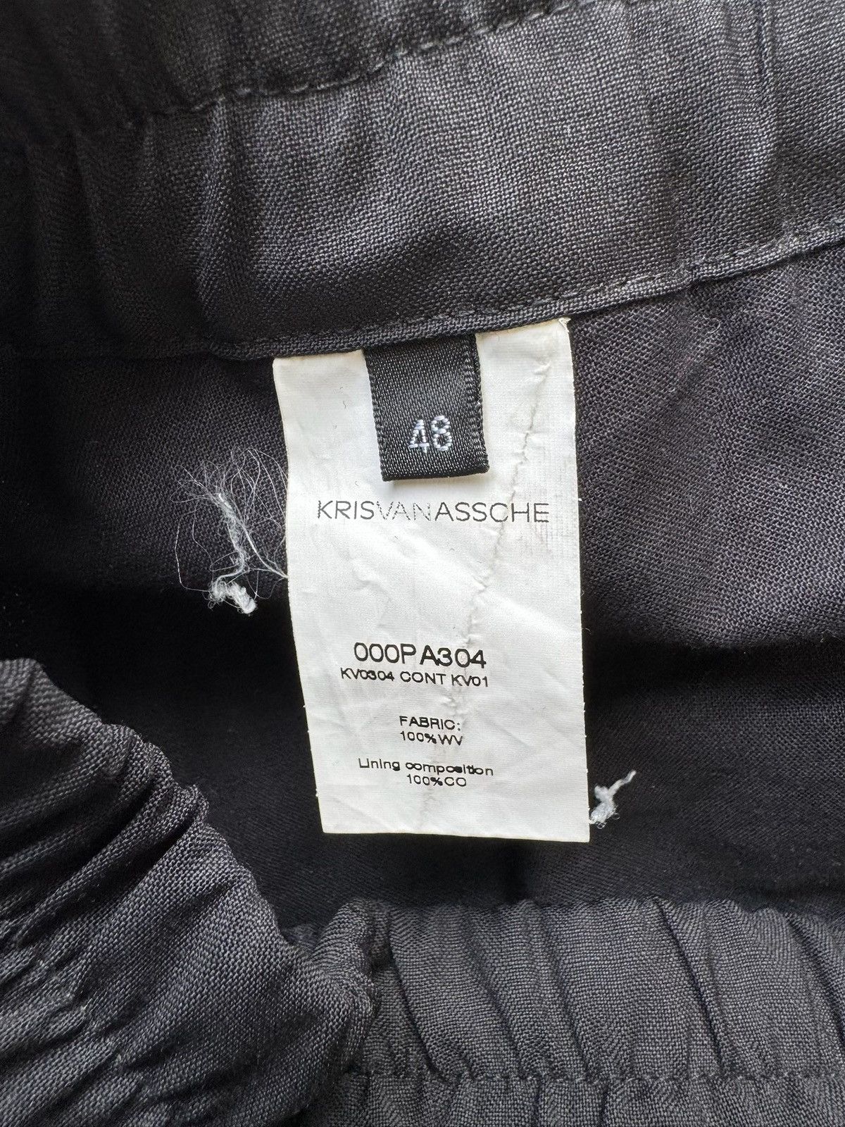 Kris Van Assche Kris Van Assche Cropped Trousers Size US 30 / EU 46 - 5 Thumbnail