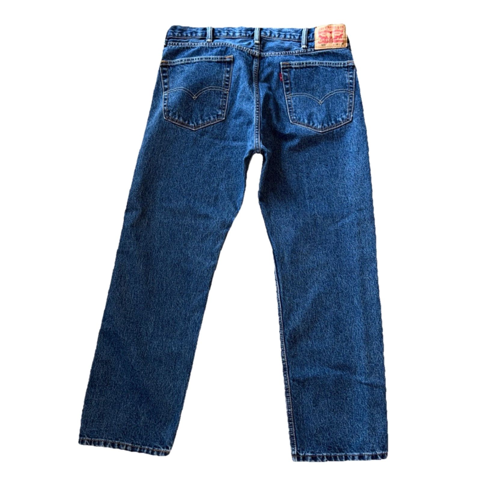 Levi's VINTAGE Levi's 505 Jeans Men 38X30 Blue Denim Cotton High Rise 5-Pocket Regular Style City USA Size US 38 / EU 54 - 2 Thumbnail