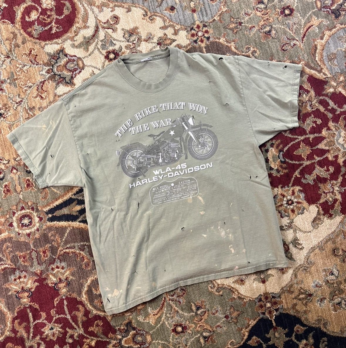 Harley Davidson Vintage Harley Davidson Pearl Harbor T-Shirt Size US XL / EU 56 / 4 - 1 Thumbnail