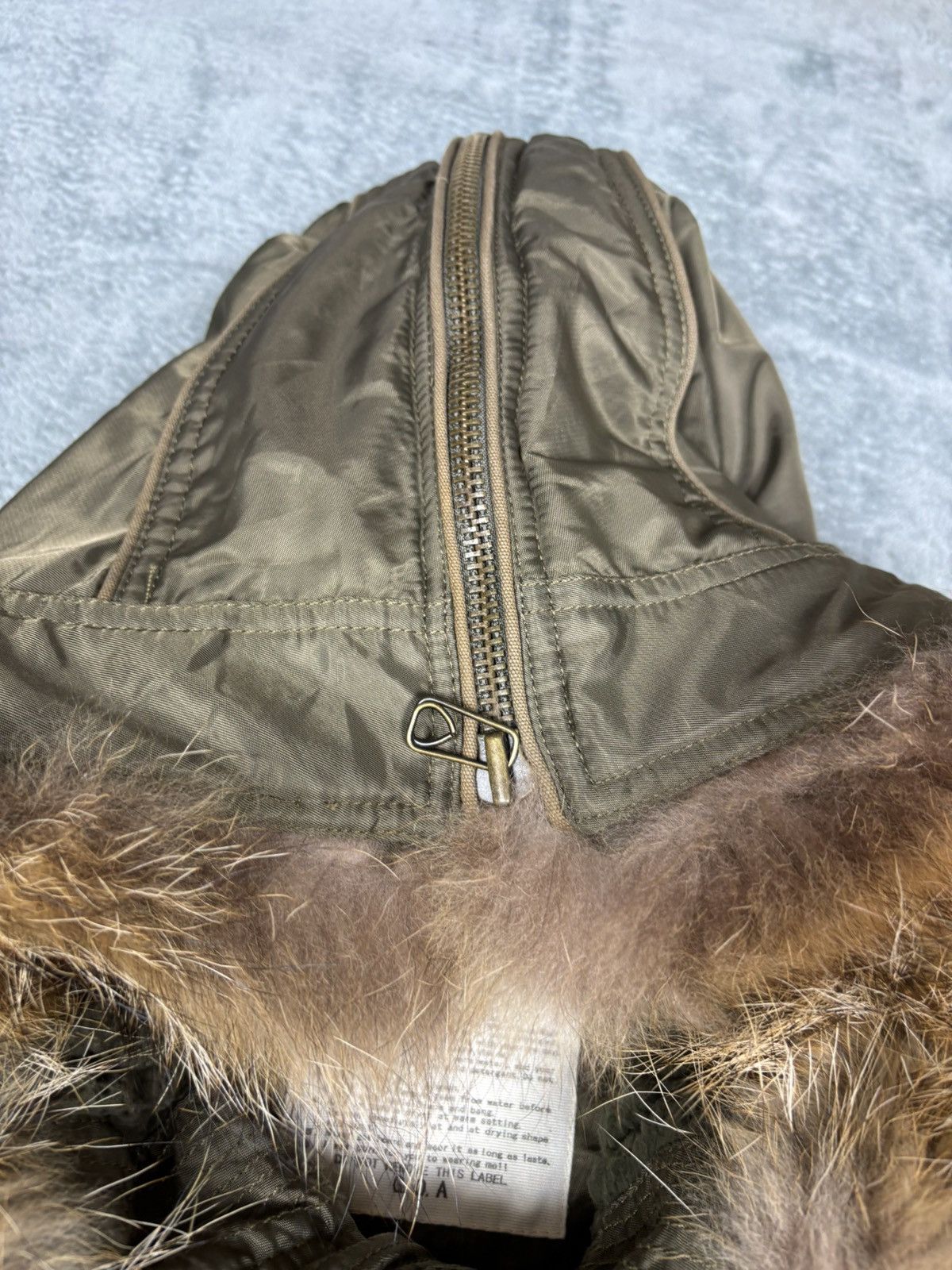 GOA G.O.A Raccoon Fur Jacket. J0145 Size M / US 6-8 / IT 42-44 - 6 Thumbnail