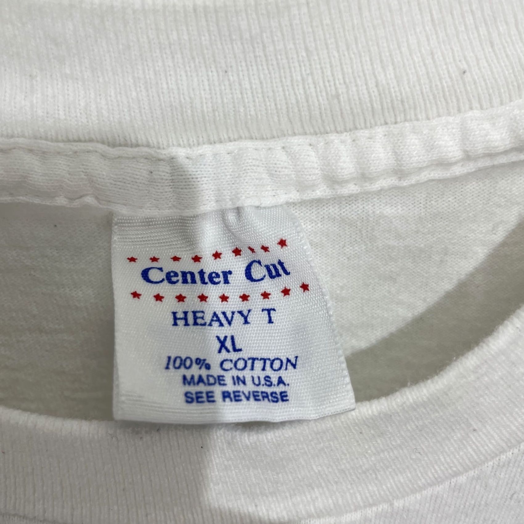 Vintage VINTAGE Desert Storm T Shirt 90s Center Cut White Cotton XL USA Military Logo 1990s Mens Short Sleeve Crew Neck Graphic Print Storm Size US XL / EU 56 / 4 - 2 Thumbnail