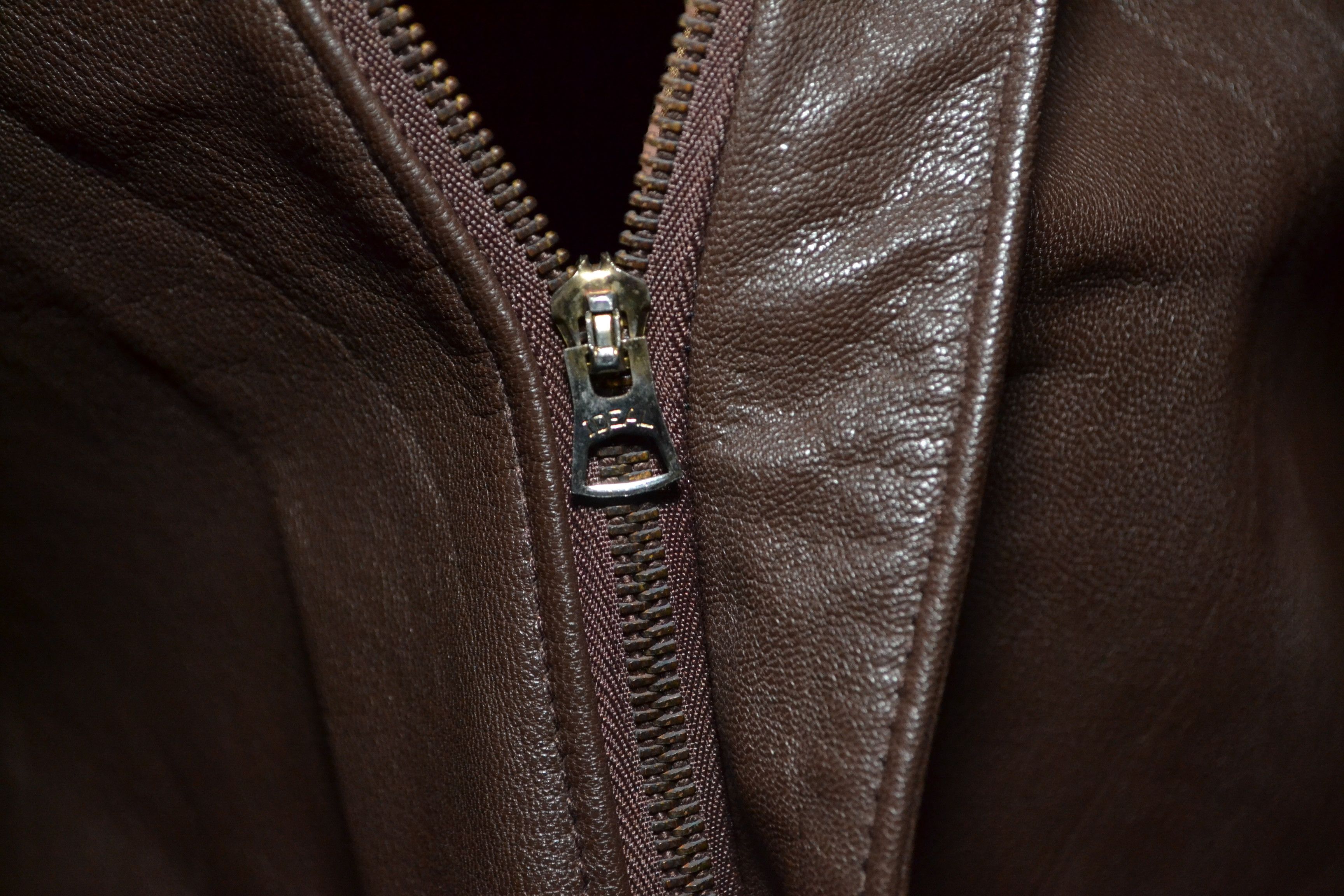 Cooper COOPER TYPE A-2 USAF USA Leather Bomber Flight Jacket 42R Size US L / EU 52-54 / 3 - 8 Thumbnail