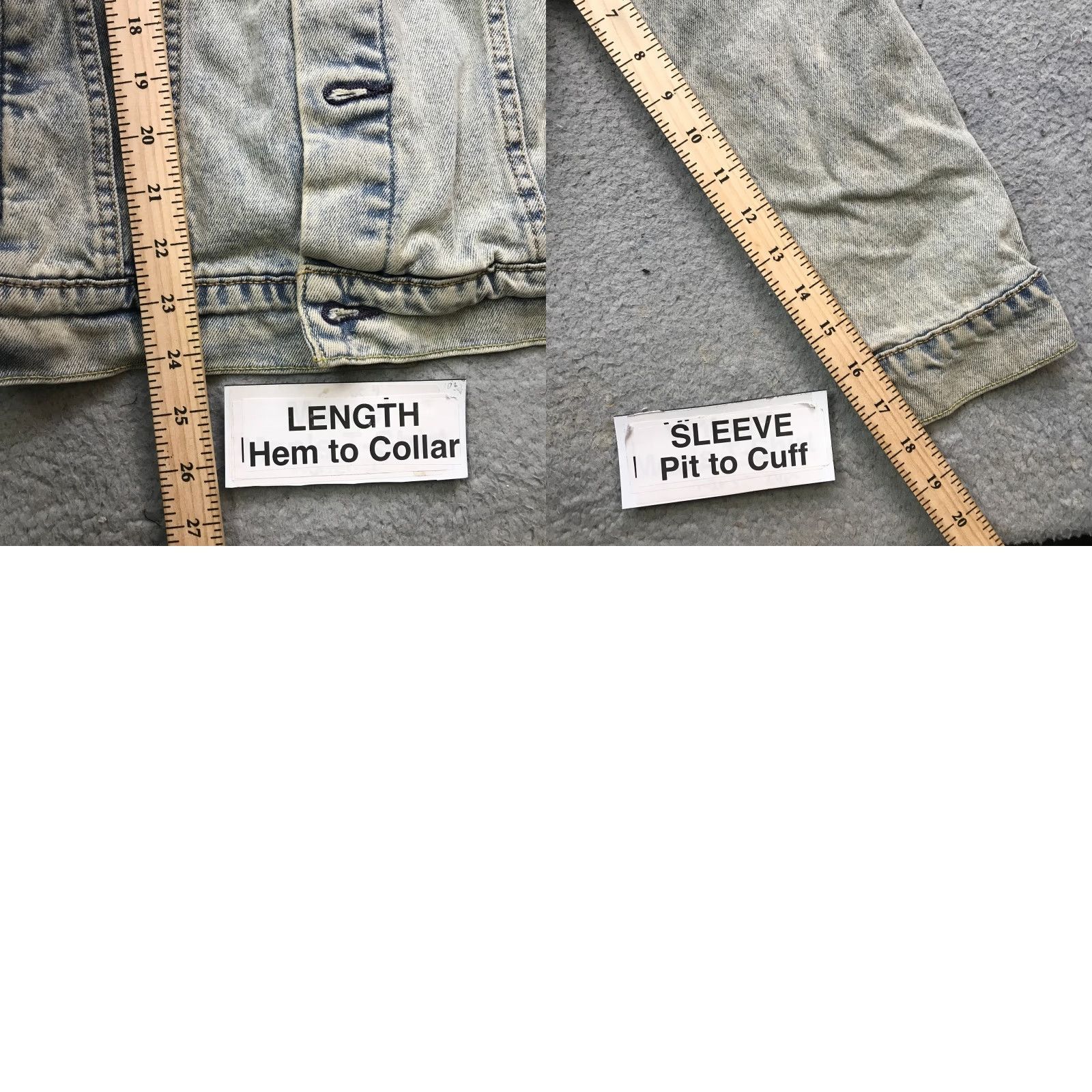 Denime Levis Strauss & Co. Denim Jeans Trucker Jacket Womens Medium M Long Sleeve Blue Jacket Size M / US 6-8 / IT 42-44 - 8 Thumbnail