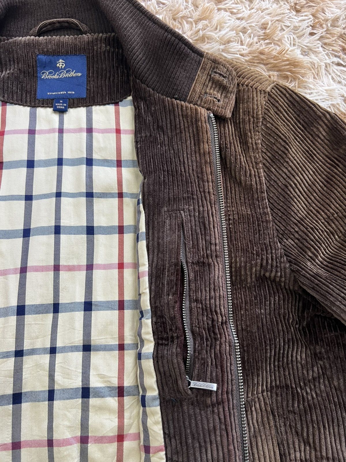 Brooks Brothers Classic Brooks Brothers Corduroy Harrington-style Jacket Size US M / EU 48-50 / 2 - 3 Thumbnail