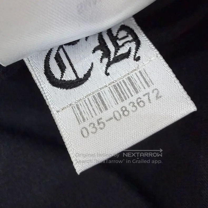 Chrome Hearts CHROME HEARTS Size S Black and yellow logo long sleeve Size US S / EU 44-46 / 1 - 5 Thumbnail