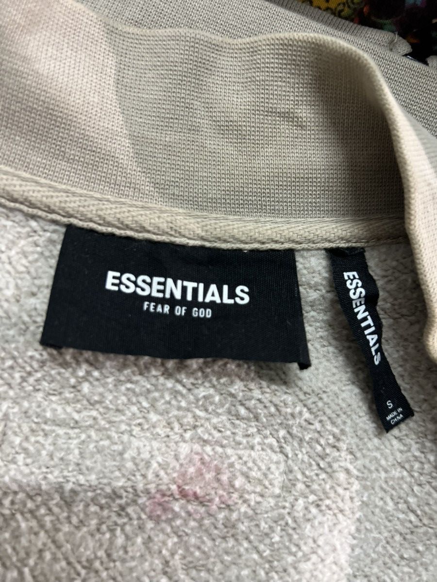 Essentials × Fear of God Fear of God Essentials Full Zip Vest sleeveless beige Size US S / EU 44-46 / 1 - 9 Thumbnail