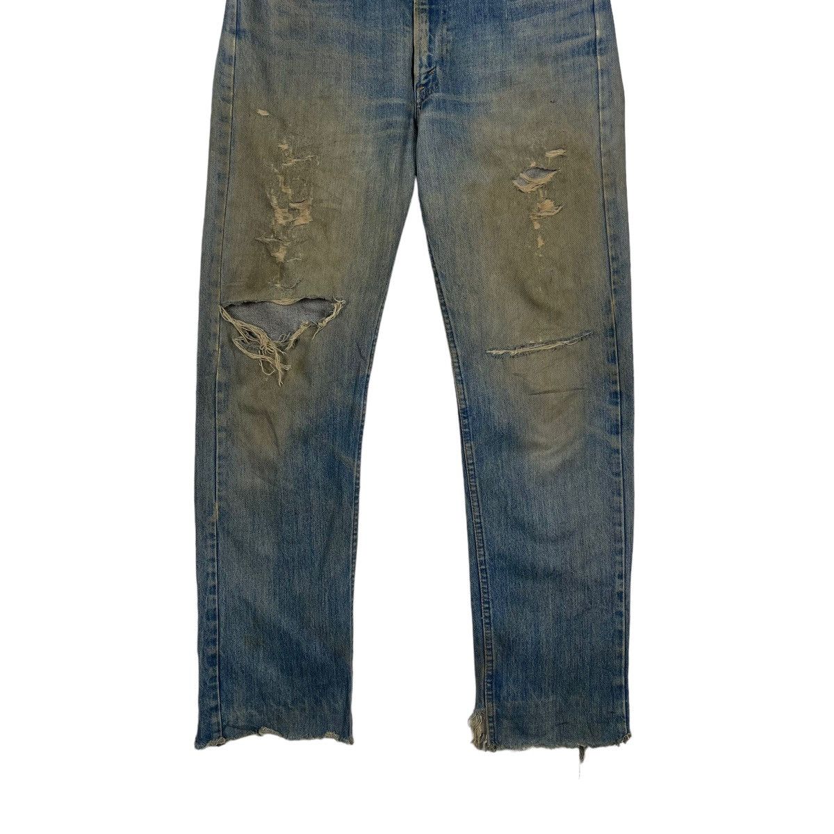 Levi's Vintage Levis Rusty Ripped Orange Tab Zipper Fly Size US 32 / EU 48 - 7 Thumbnail