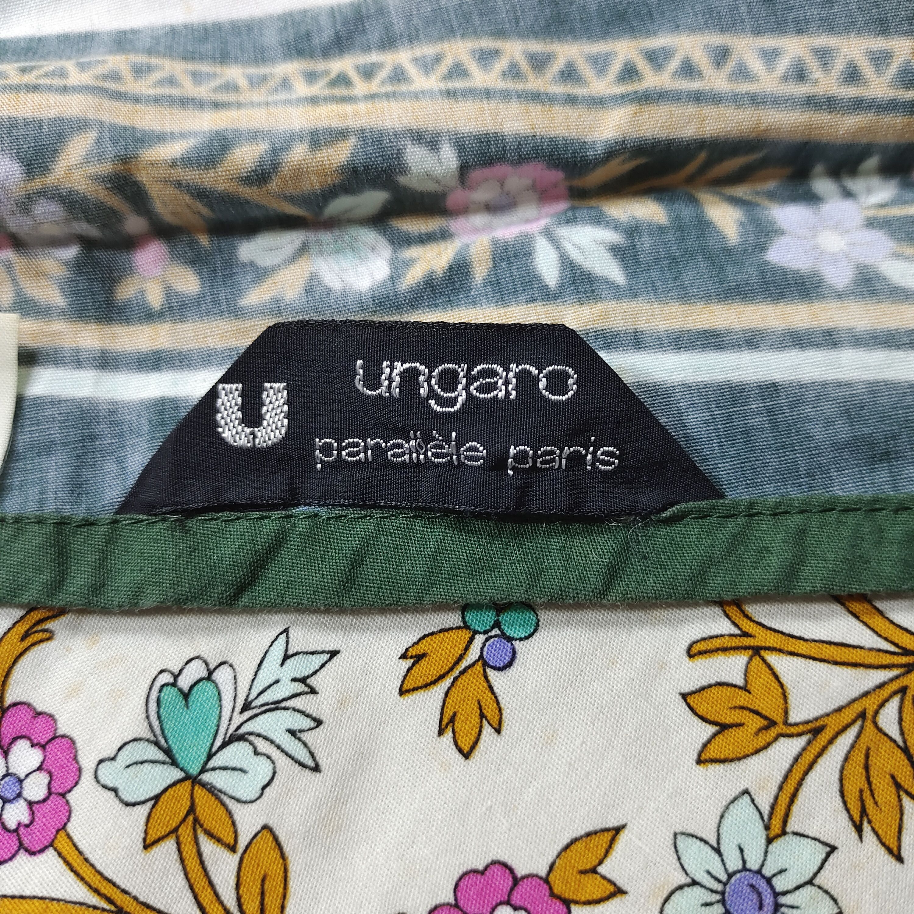 Emanuel Ungaro × Vintage EMANUEL UNGARO PARATIELE PARIS APRON Size ONE SIZE - 7 Thumbnail