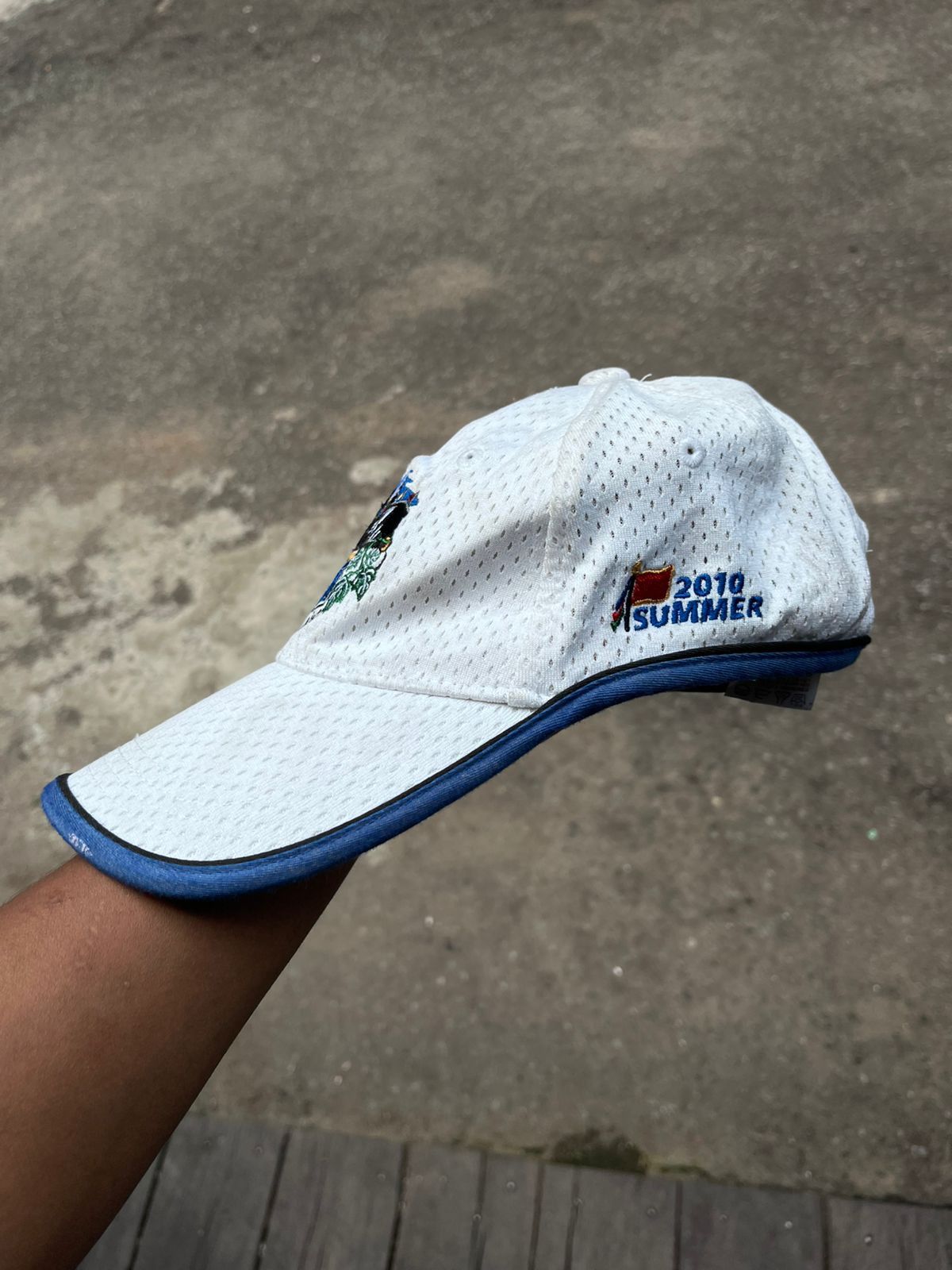 Japanese Brand VINTAGE 92nd Summer Koshien Championship Mesh Size ONE SIZE - 3 Thumbnail