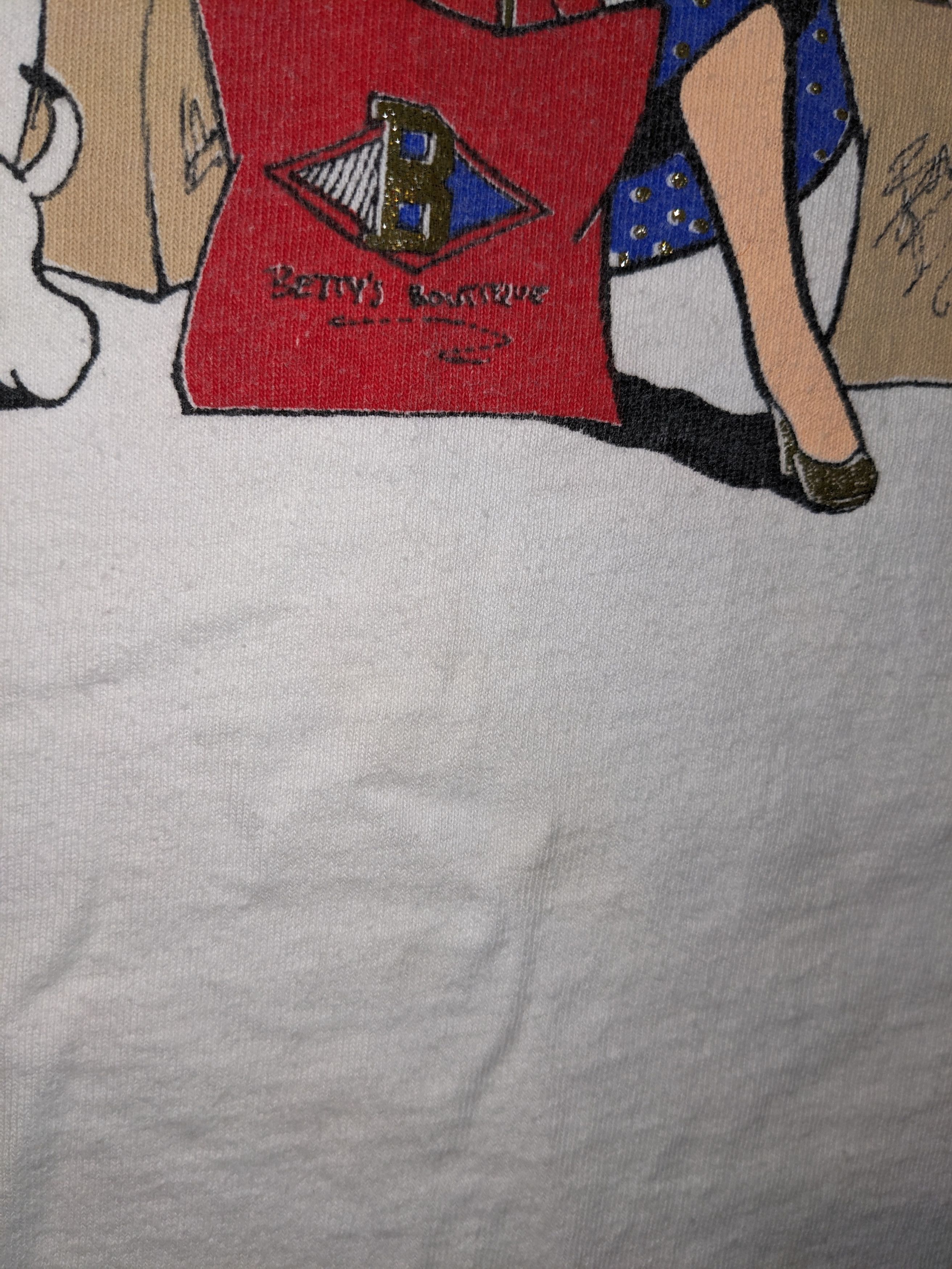 Cartoon Network × Vintage Vintage 1995 Betty Boop Shopping Dog Cartoon Medium T-Shirt Size US M / EU 48-50 / 2 - 8 Thumbnail