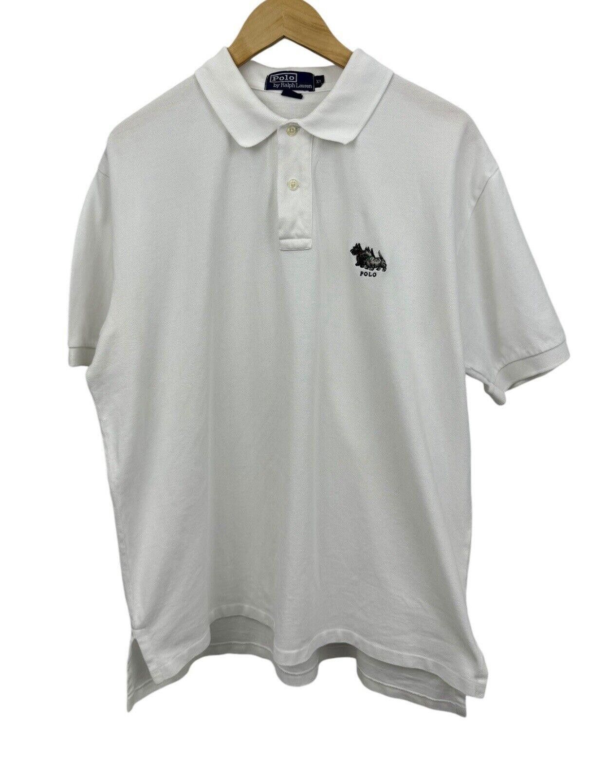 Polo Ralph Lauren Vintage Polo Ralph Lauren 90s Scottish Terrier Polo Shirt XL Size US XL / EU 56 / 4 - 1 Thumbnail