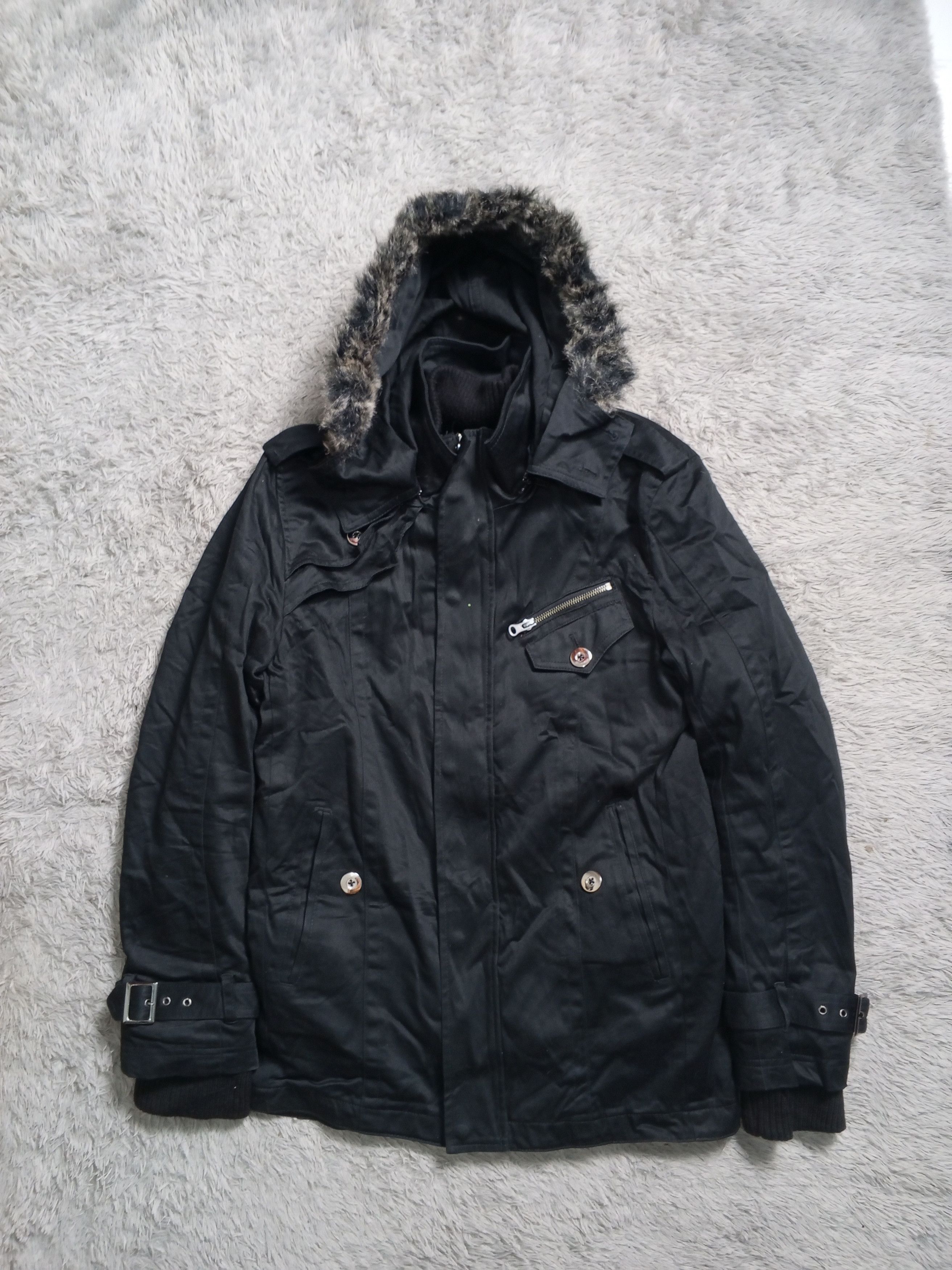 Semantic Design Fur Jacket | Grailed