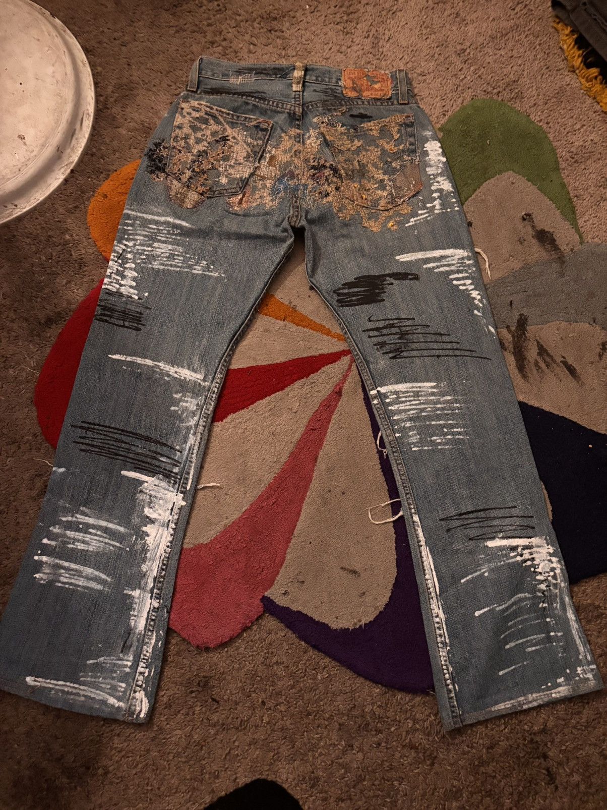 Ends Repair Ends Repair Tattoo Denim size 28 Size US 28 / EU 44 - 2 Thumbnail