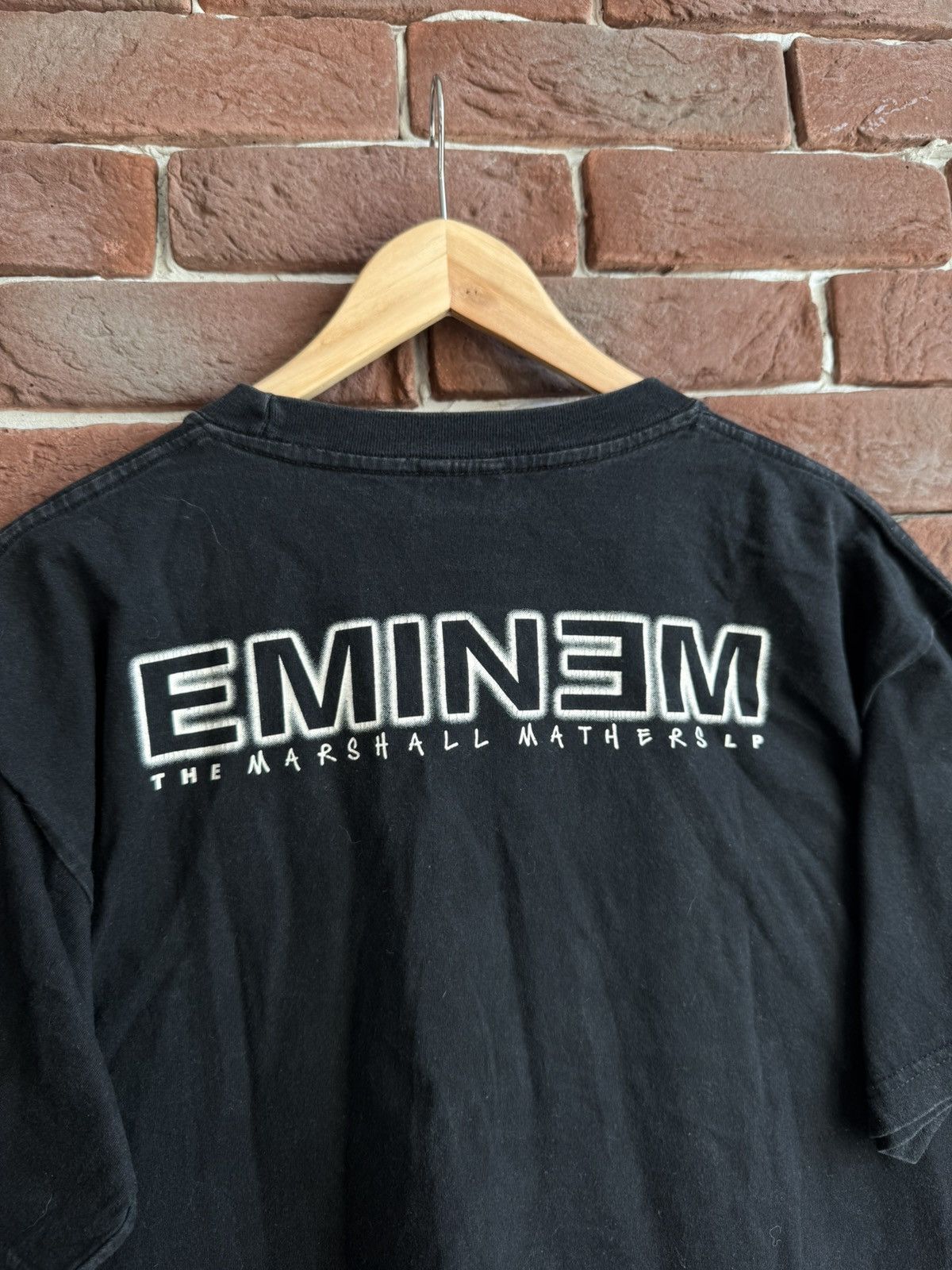 Eminem Rare Vintage Y2K Eminem Marshall Rap Band Tshirt 00s D12 Size US L / EU 52-54 / 3 - 8 Thumbnail