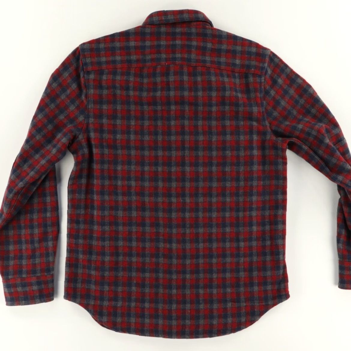 Vintage Wallin & Bros Heavy Flannel Wool Plaid Button Up Shirt Men's S Size US S / EU 44-46 / 1 - 4 Thumbnail