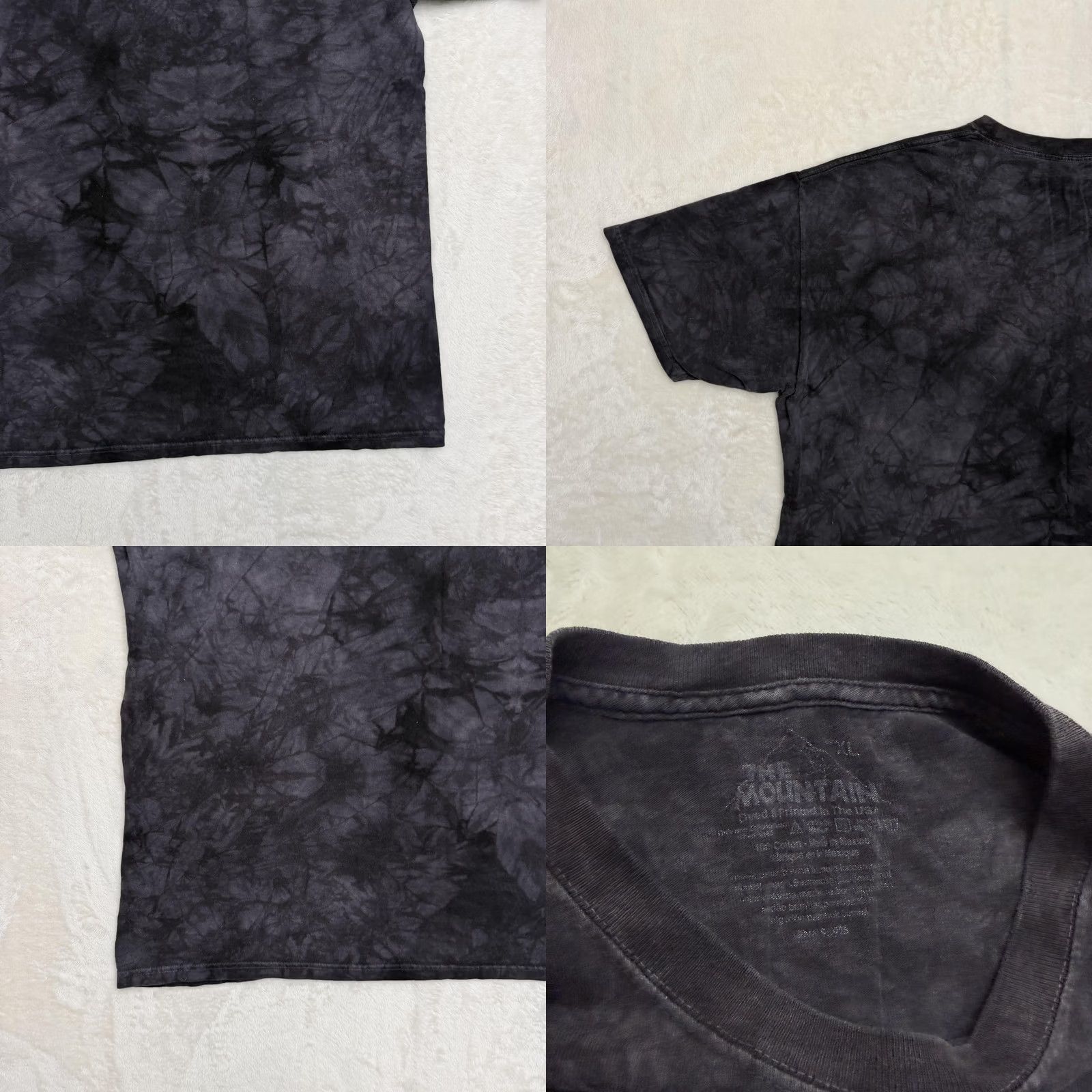 The Mountain The Mountain Shirt Mens XL Black Tie Dye Dog Rescue Graphic In A Perfect World Size US XL / EU 56 / 4 - 9 Thumbnail