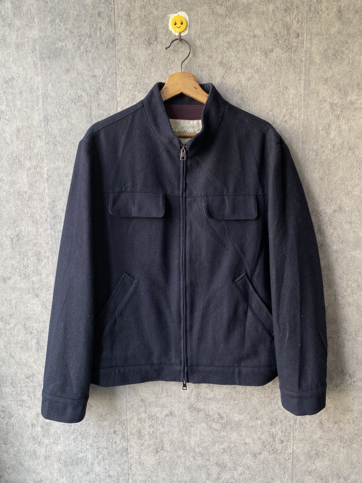 Japanese Brand Zerosettanta Studio Tailor Italy Wool Jacket Size US M / EU 48-50 / 2 - 2 Thumbnail