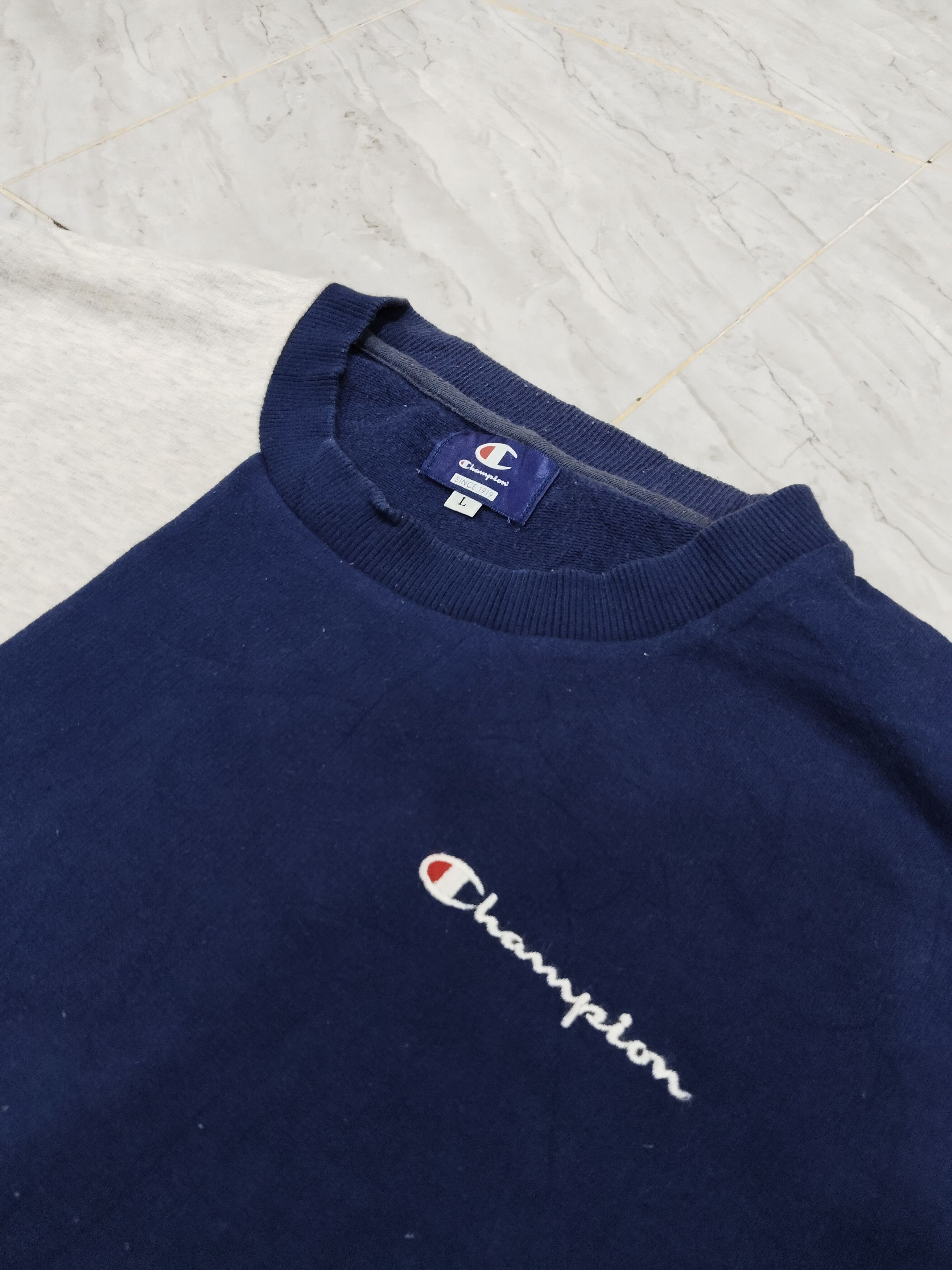 Champion × Japanese Brand Vintage Champion Nice Design Sweatshirt Size US L / EU 52-54 / 3 - 4 Thumbnail