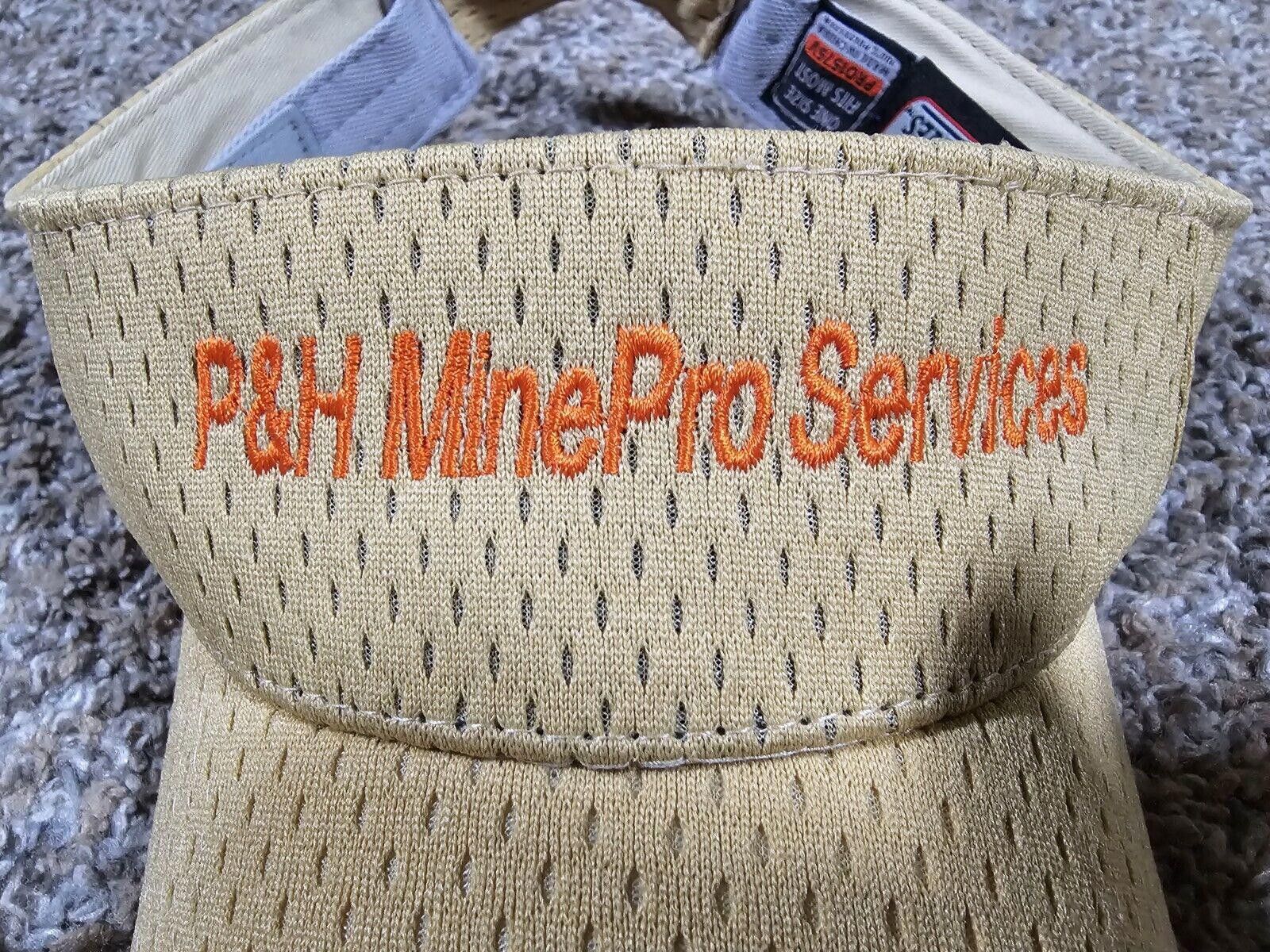 Designer P&H Mining Equipment Pro Mine Services Mesh Rodeo Visor Size ONE SIZE - 2 Thumbnail