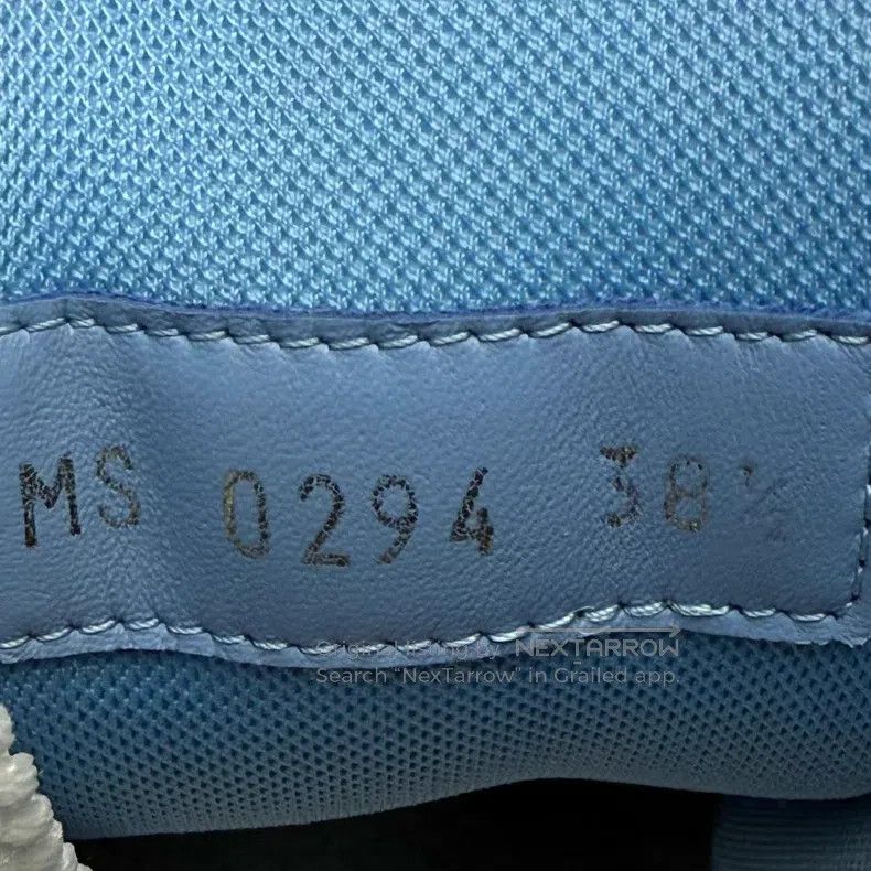 Louis Vuitton Louis Vuitton TRAINER MAXI White and Blue Denim Fat Ding s Size US 8 / IT 38 - 8 Thumbnail