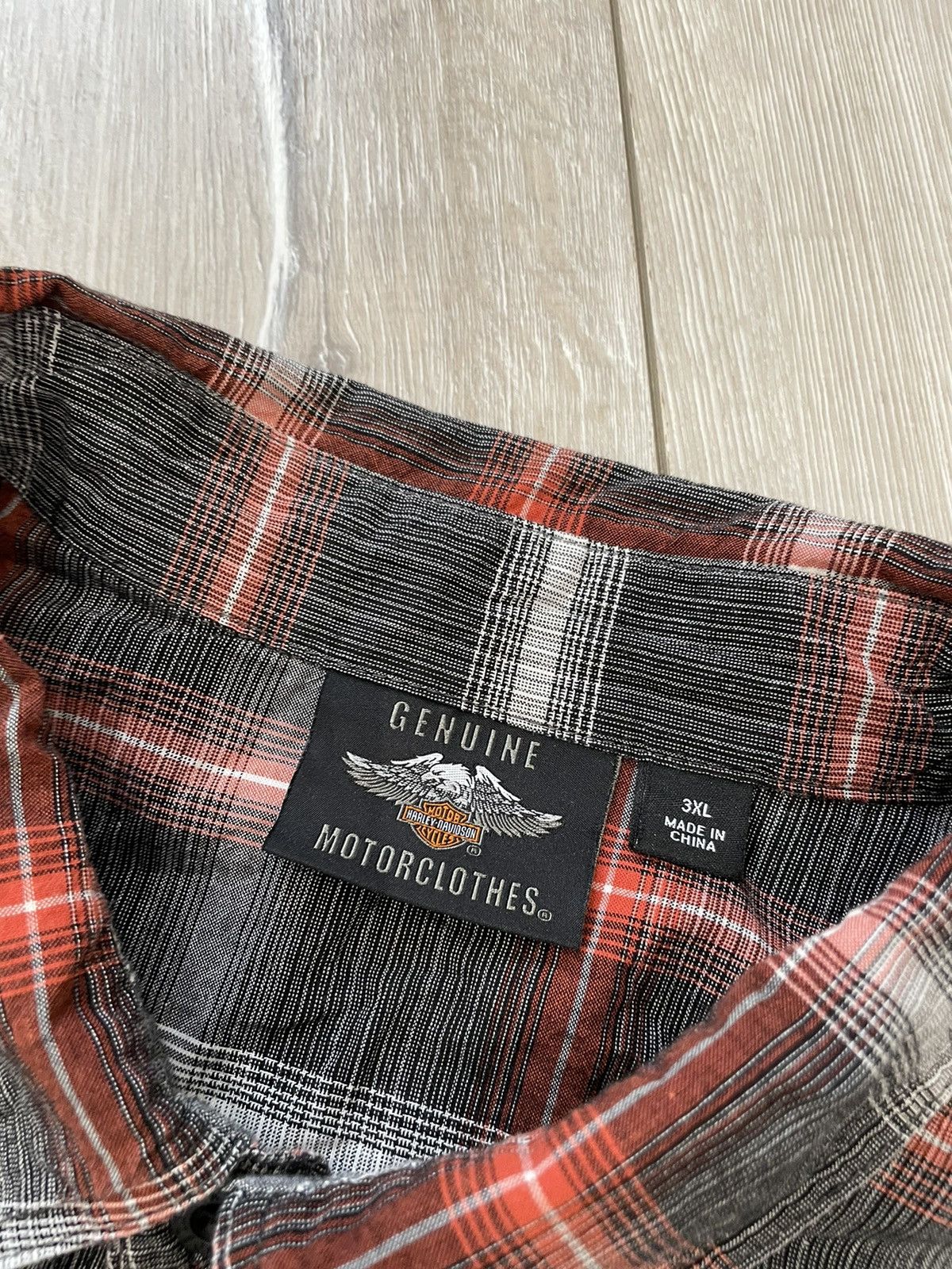 Harley Davidson × Vintage Harley Davidson shirt 3XL Size US XXL / EU 58 / 5 - 4 Thumbnail