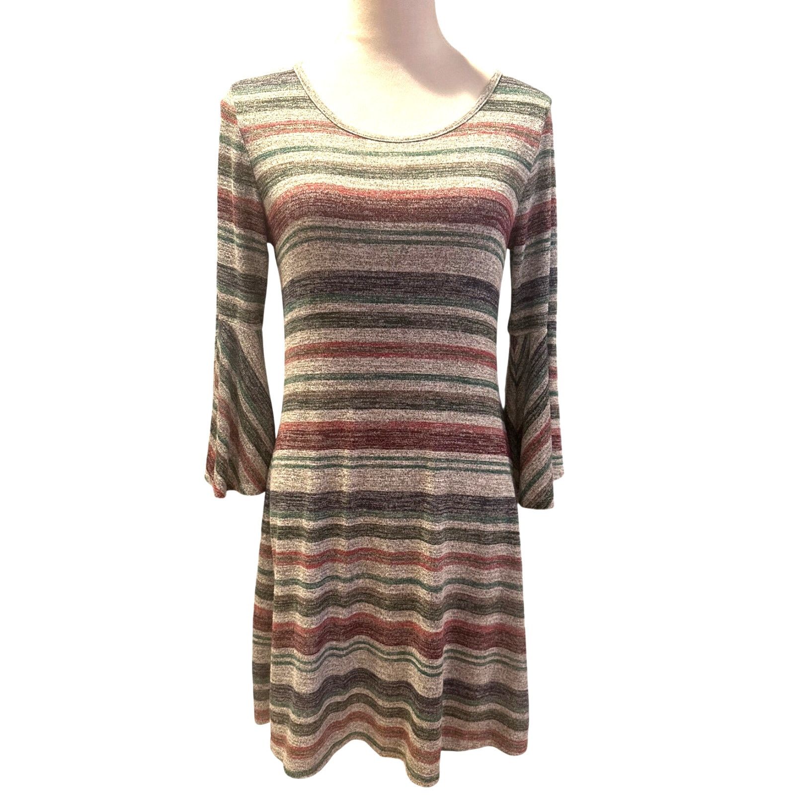 Other Market Spruce Women's Multi Color Stripped A Line Mini PS Size S / US 4 / IT 40 - 1 Thumbnail