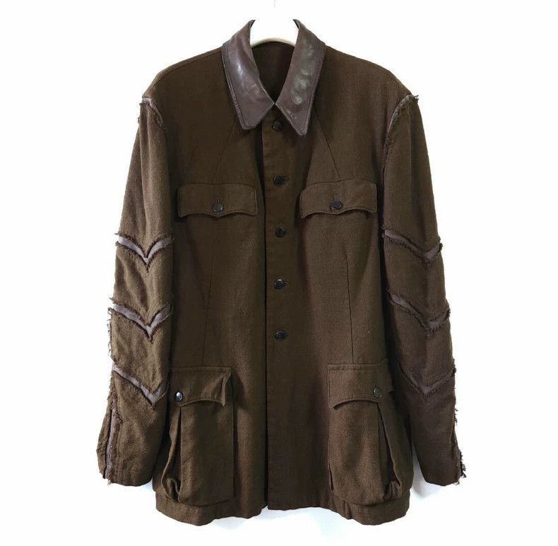 Yohji Yamamoto yohji yamamoto 2003AW show military coat-2505 Size US XL / EU 56 / 4 - 1 Thumbnail