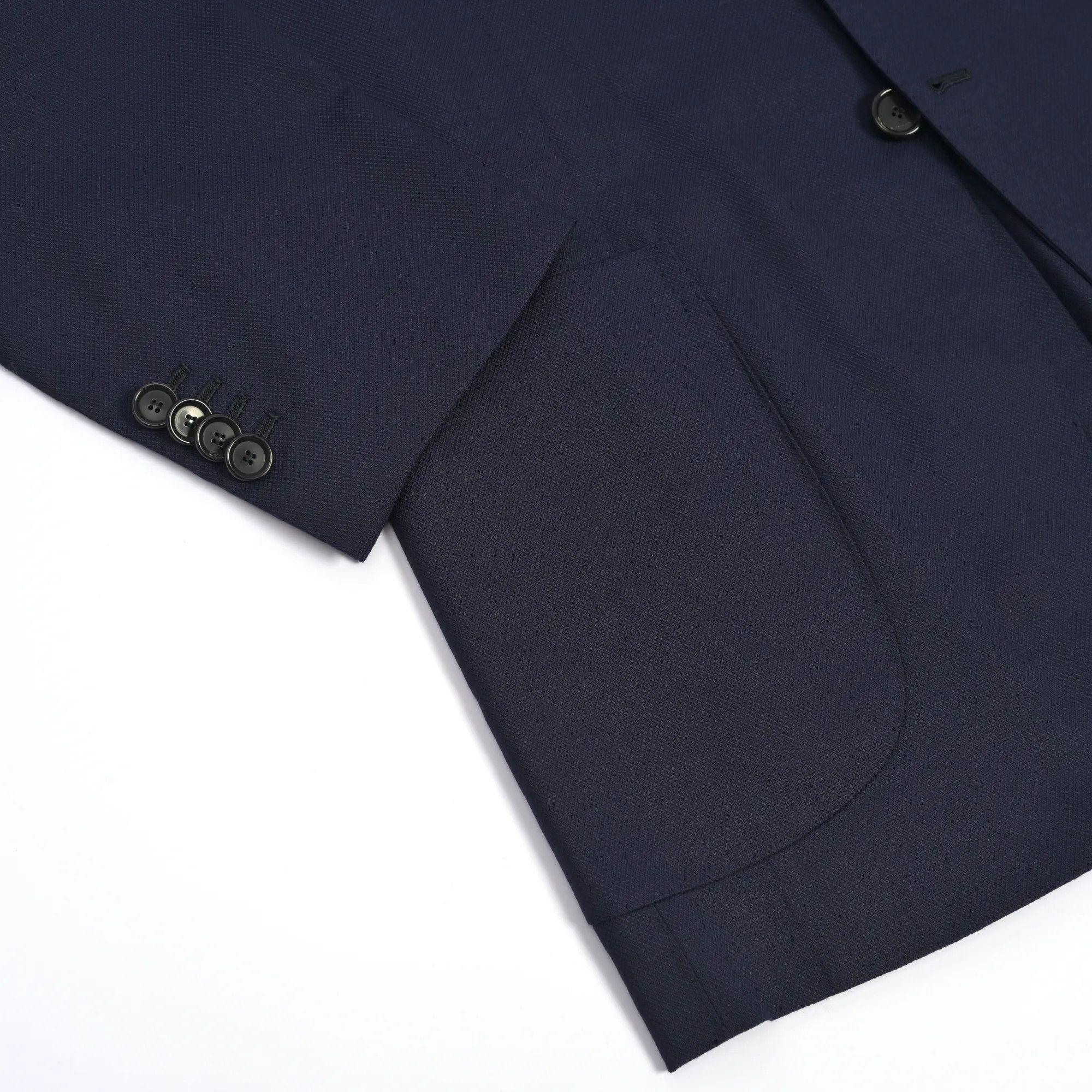 Cesare Attolini CESARE ATTOLINI navy unlined jacket (44 EU) Size 34R - 5 Thumbnail