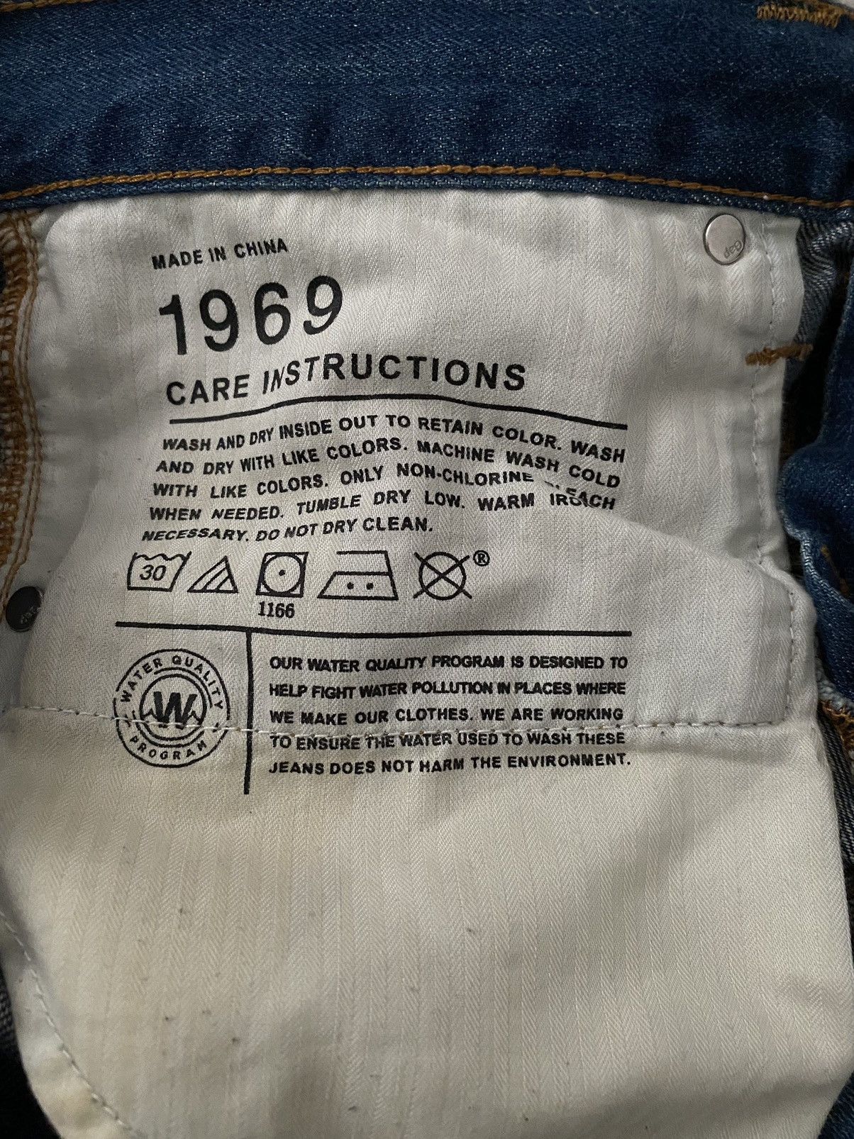 Gap Vintage Gap Original Fit Selvedge Jeans Size US 36 / EU 52 - 9 Thumbnail