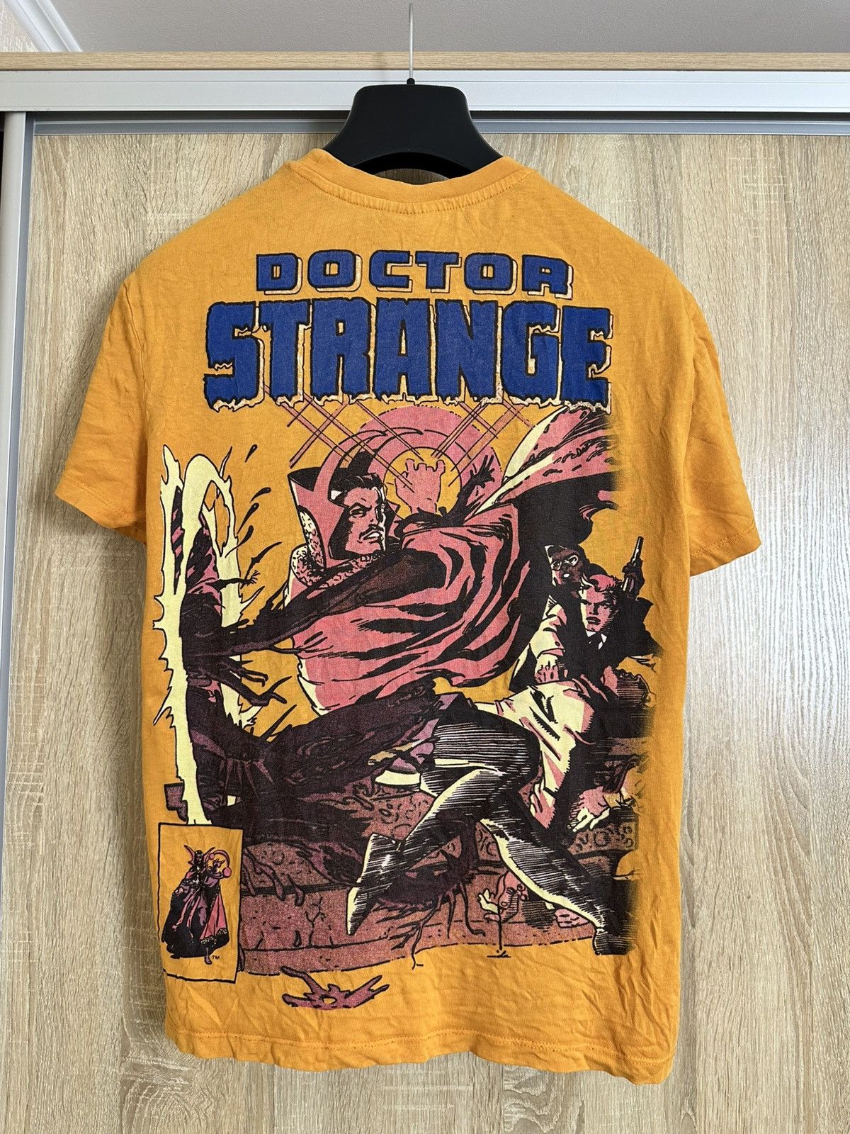 Marvel Comics 🔥 Doctor Strange Marvel Comics Big Art Tee Shirt Movie Y2K Size US XS / EU 42 / 0 - 2 Thumbnail