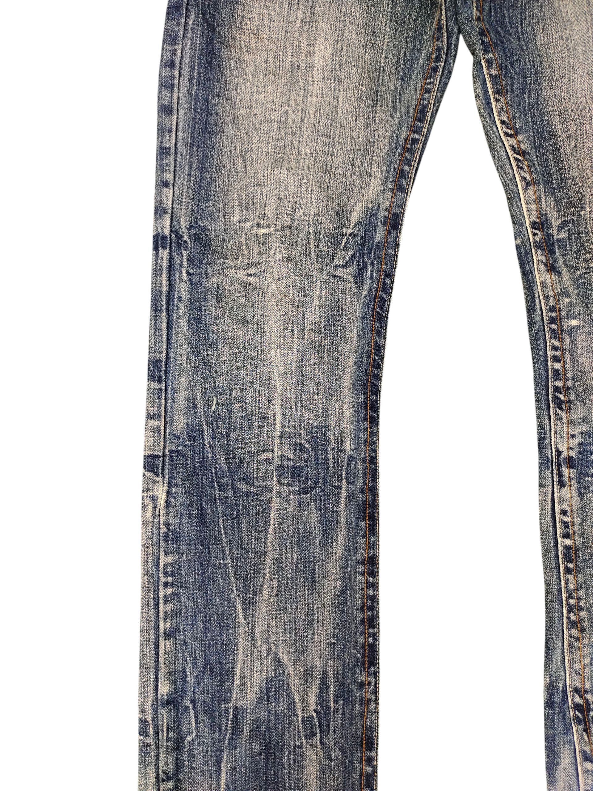 Comme des Garcons × Undercover Vintage Japanese Denim Clawmark Buckle Back Denim Jeans Size US 32 / EU 48 - 5 Thumbnail