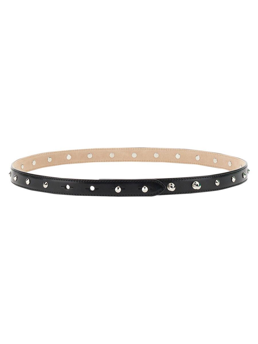 Alexander McQueen o1y0325 Size: 38 / Belt in Black Size ONE SIZE - 1 Thumbnail