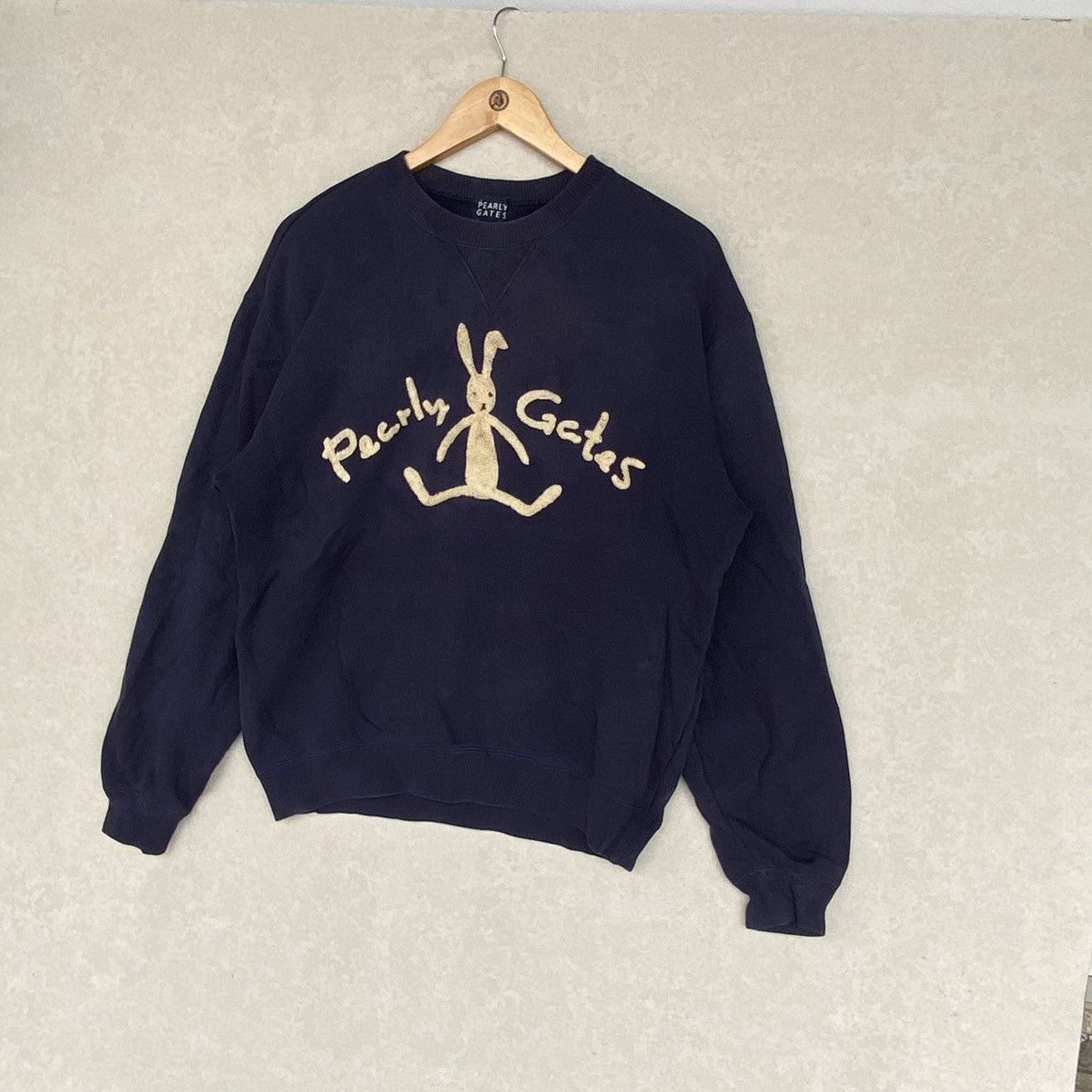 Other Vintage Pearly Gates Big Embroidered Crewneck Navy Blue Size M / US 6-8 / IT 42-44 - 2 Thumbnail