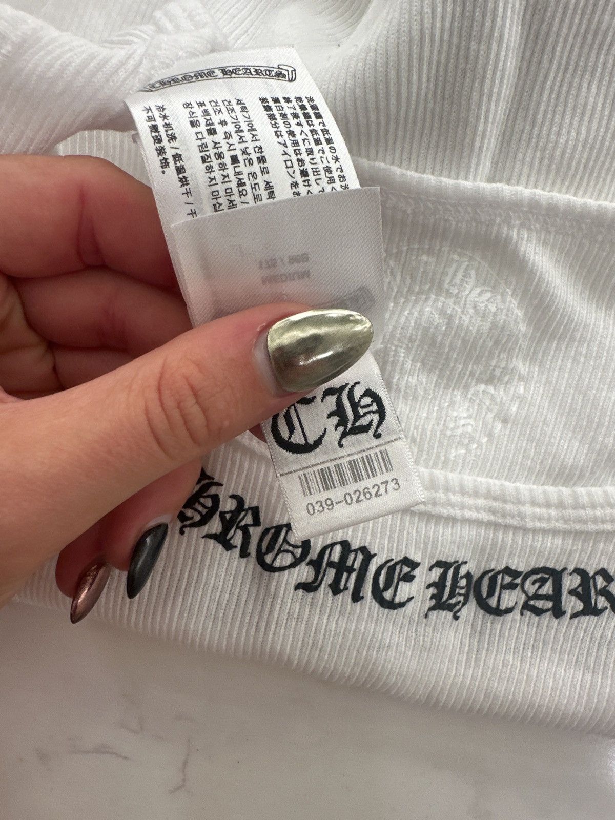 Chrome Hearts *RARE* Chrome Hearts ‘I Love You’ Tank Size US M / EU 48-50 / 2 - 4 Thumbnail