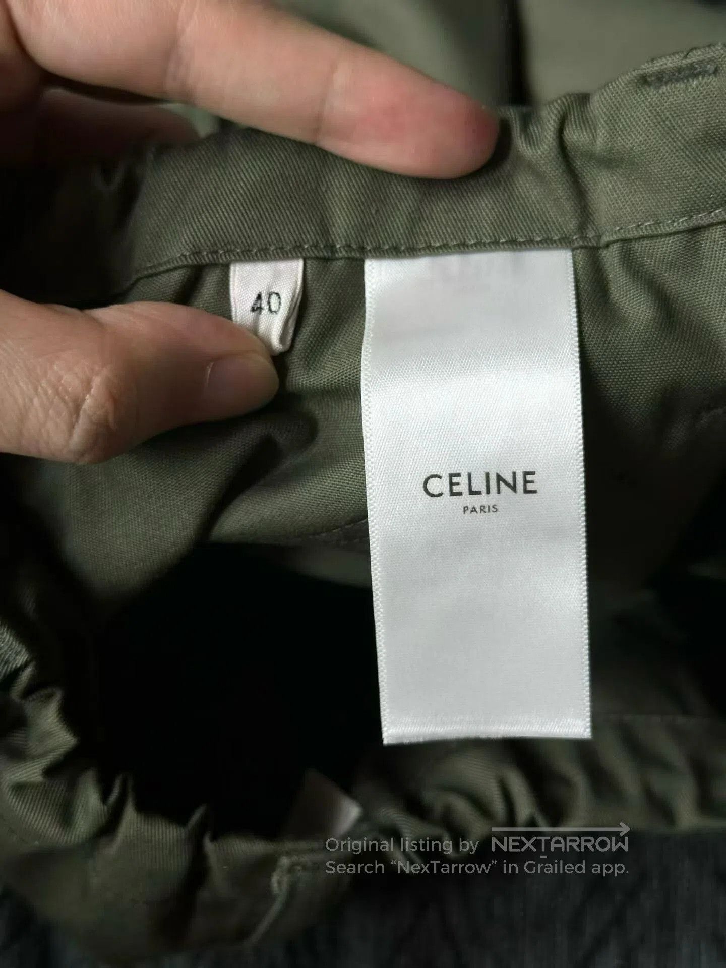 Celine Celine Women's Cargo Pants. Size 39" - 4 Thumbnail