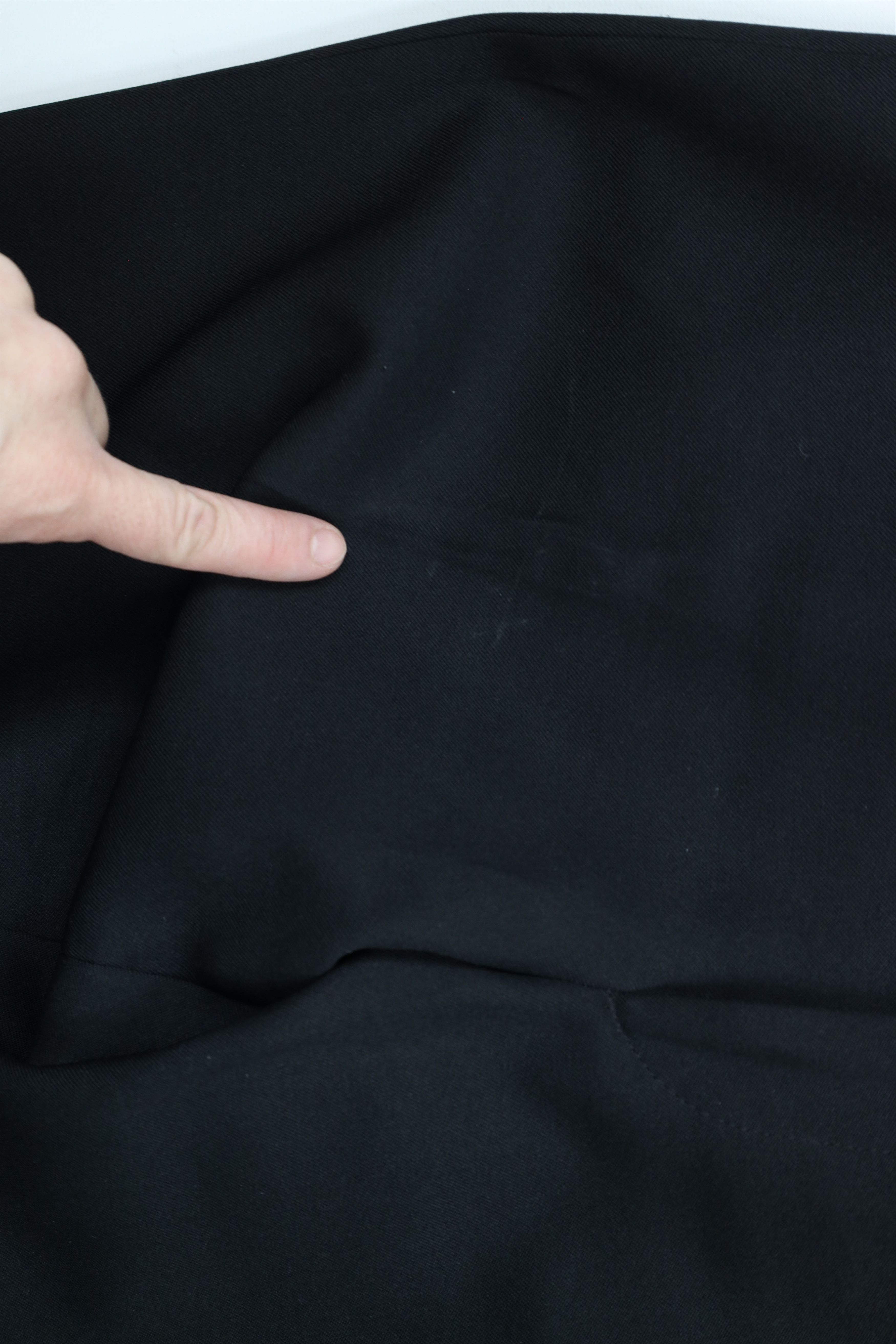 Vintage Vintage 70s Streetwear Flared Wide Leg Chino Pants Black USA Size US 34 / EU 50 - 7 Thumbnail