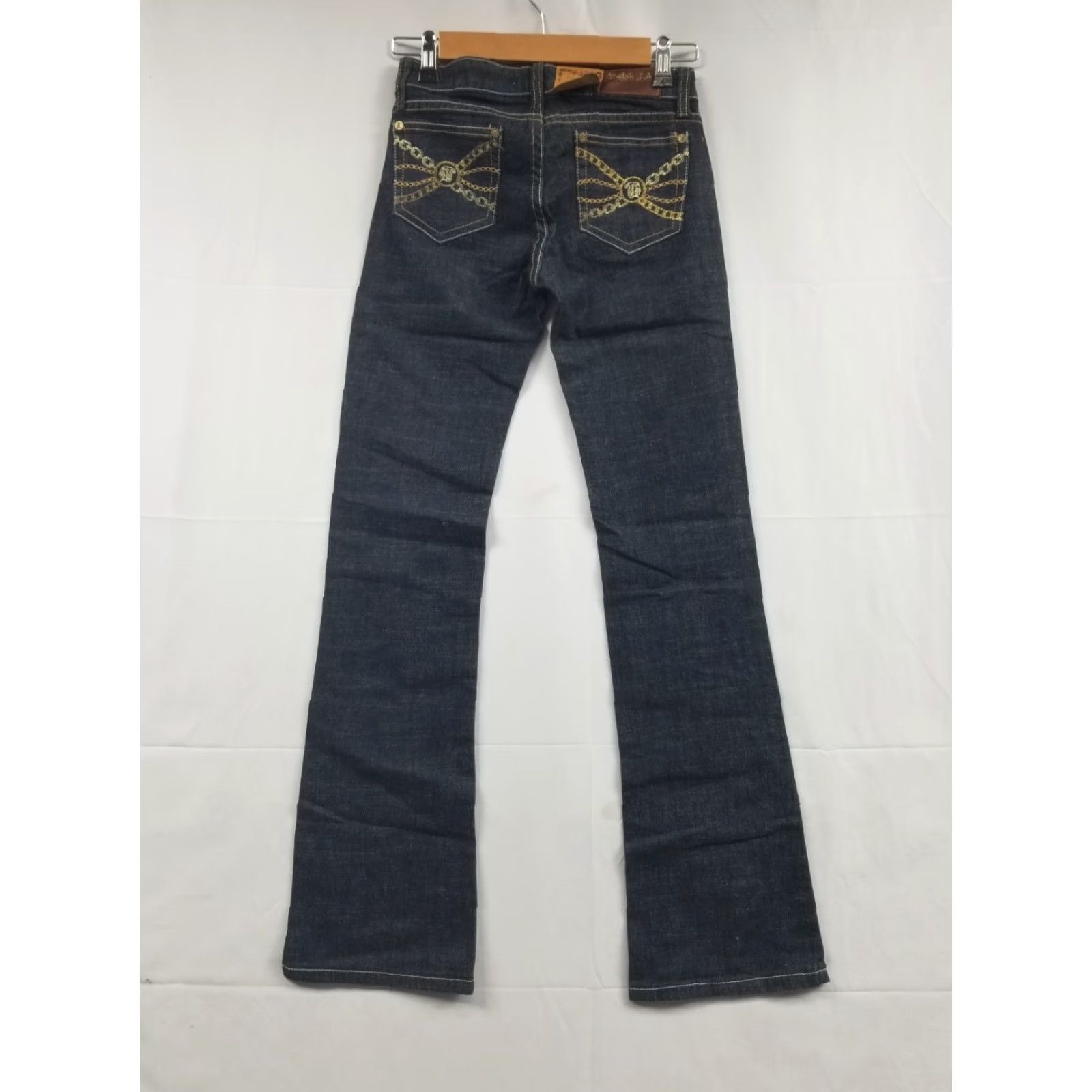 Vintage VINTAGE Watch L. A. Jeans Blue Bootcut 32in Inseam High Rise 26 Waist Women's Size 1 USA Jeans Womens Bootcut 100% Cotton Size 25" / US 0 / IT 36 - 2 Thumbnail