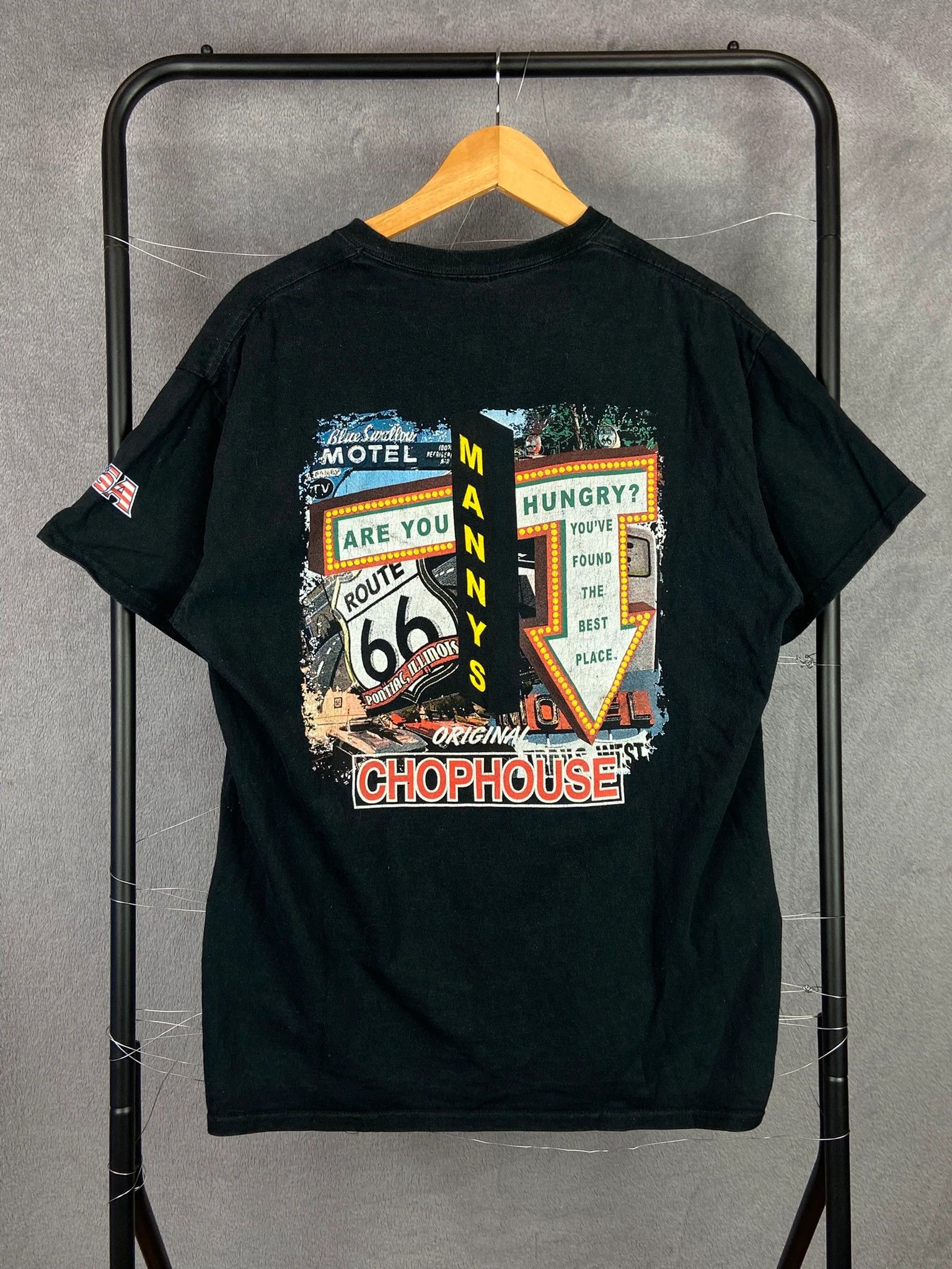 Gildan Route 66 graphic t-shirt vintage travel USA classic Size US L / EU 52-54 / 3 - 1 Thumbnail
