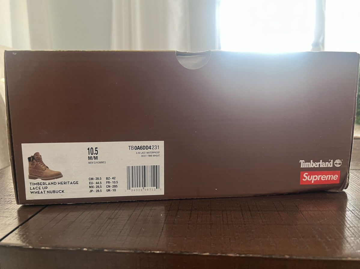 Supreme × Timberland Supreme Timberland Diamond Plate Boot Size US 10.5 / EU 43-44 - 7 Thumbnail