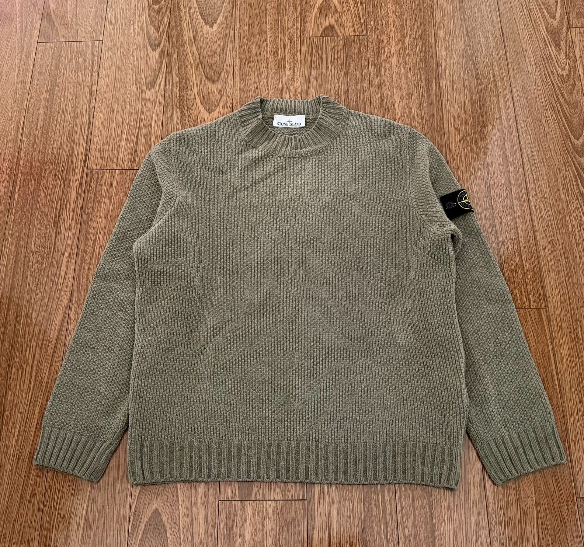 Stone Island Stone Island SS26 Ribbed Turtleneck Logo Knit Size US M / EU 48-50 / 2 - 1 Thumbnail