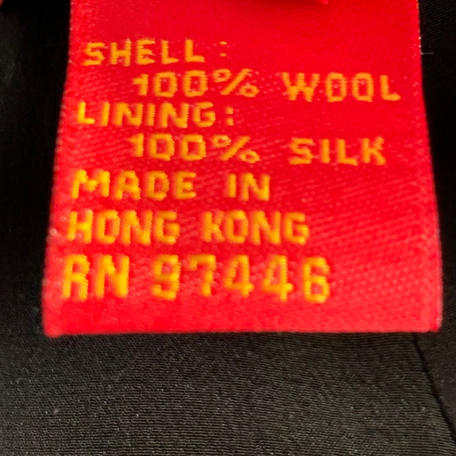 Shanghai Tang SHANGHAI TANG Size 40 Black Wool Mandarin Collar Suit Size 40R - 15 Thumbnail