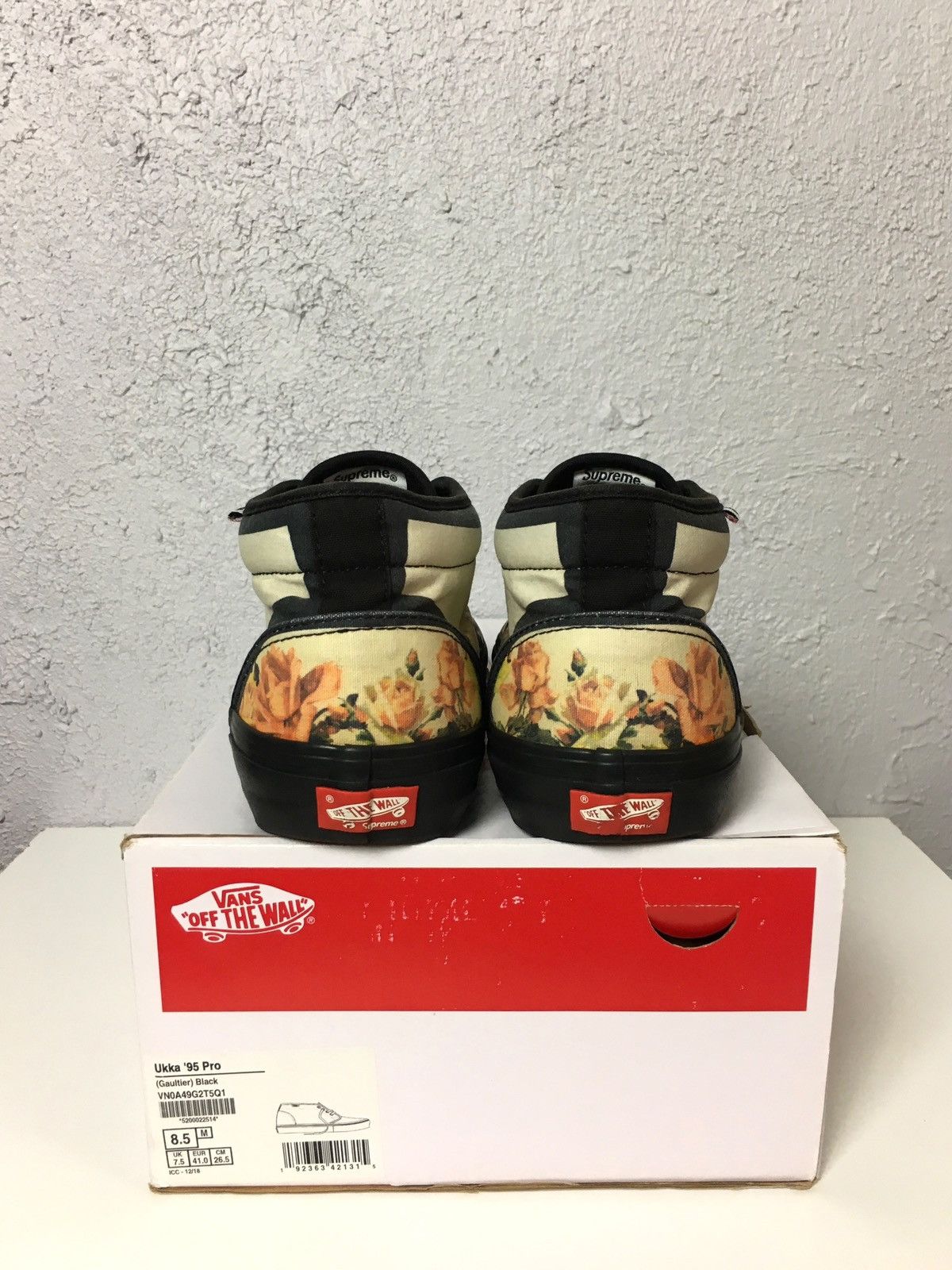 Supreme × Vans shoes VANS x SUPREME x JEAN PAUL GAULTIER Ukka ’95 PRO y2k Size US 8.5 / EU 41-42 - 5 Thumbnail