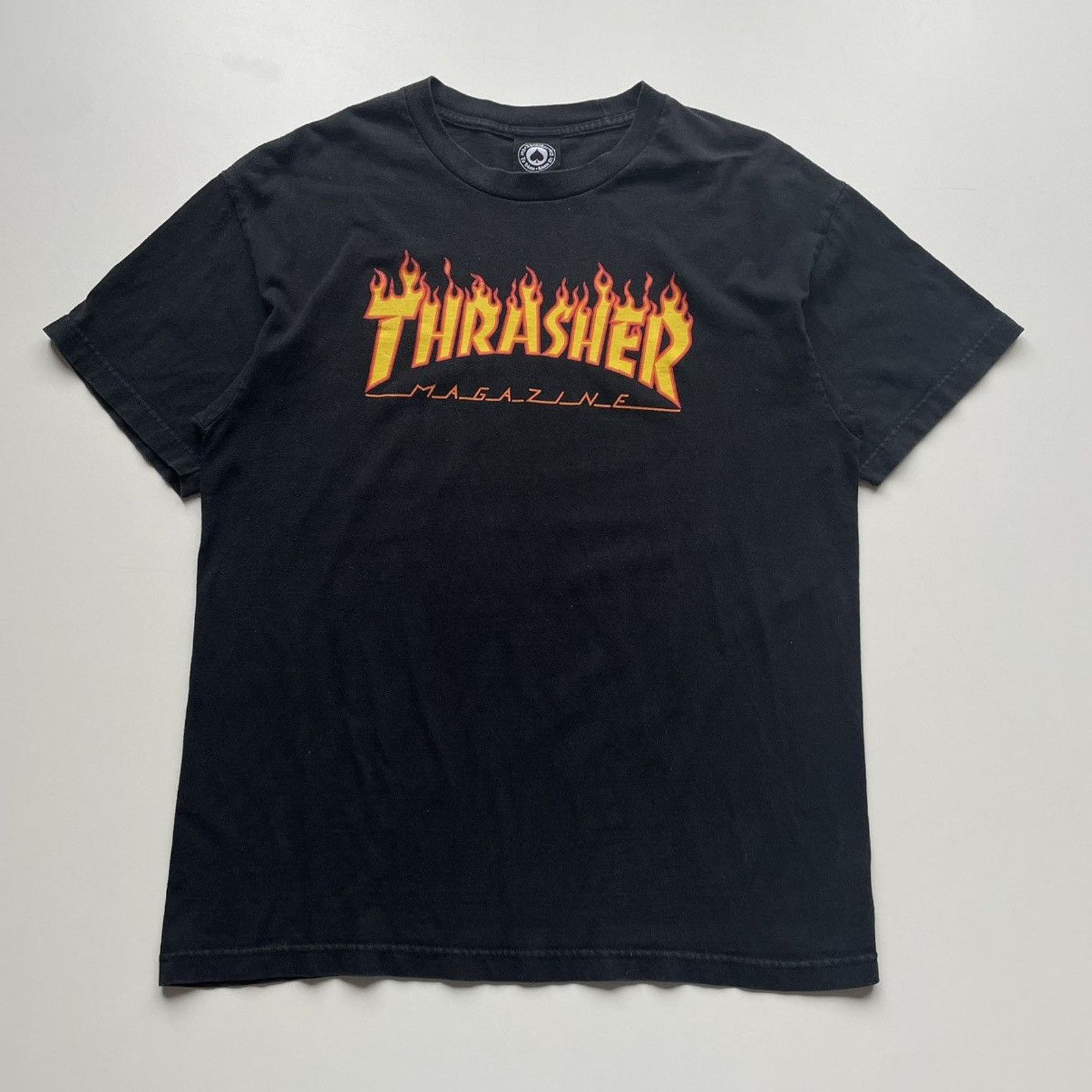Thrasher × Vintage Vintage Thrasher T Shirt Large Y2K Skateboard Mag Flame Art Size US L / EU 52-54 / 3 - 1 Thumbnail