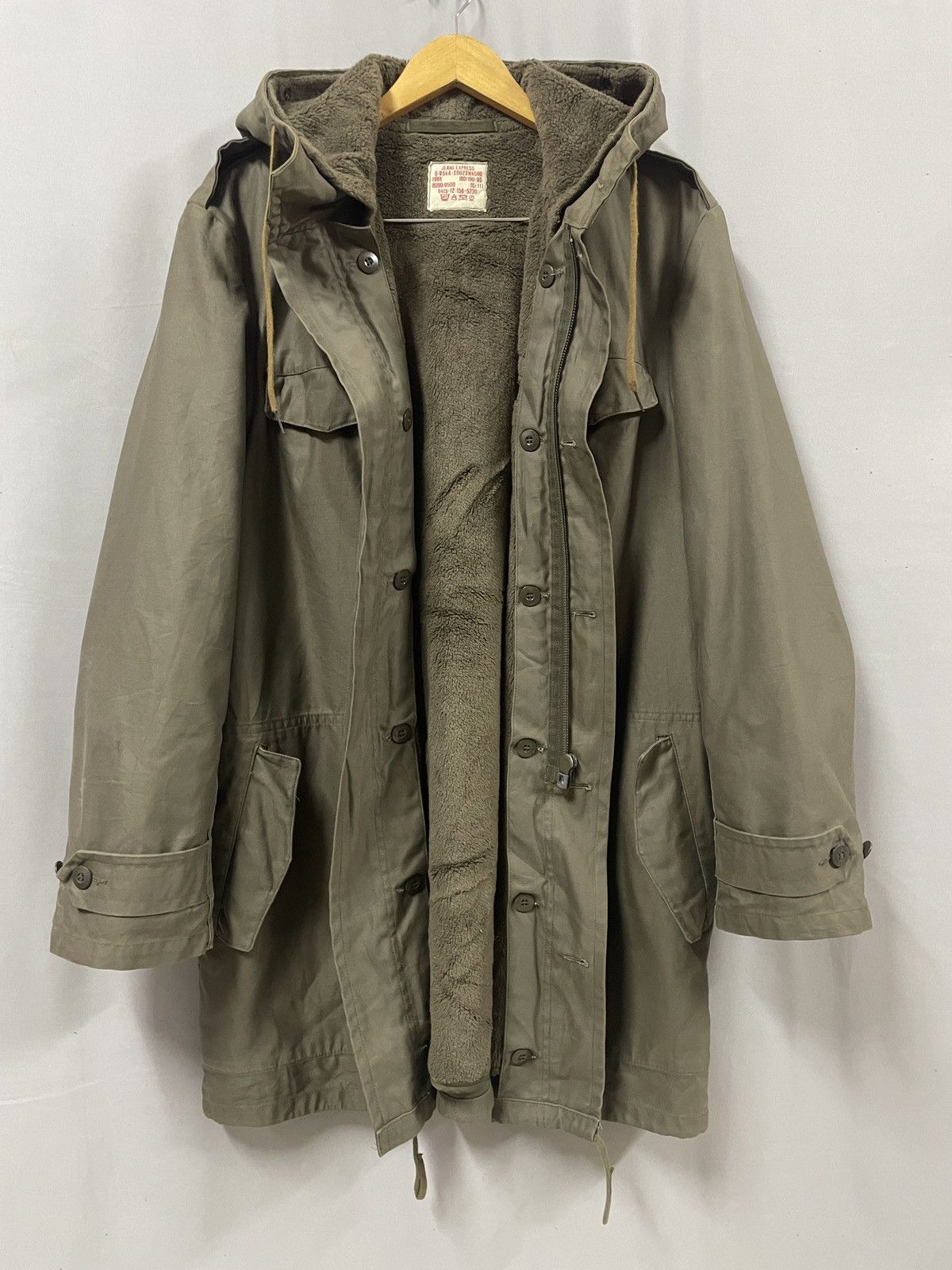 Vintage Vintage military parka Jeans Express issue 1988 Size US M / EU 48-50 / 2 - 2 Thumbnail