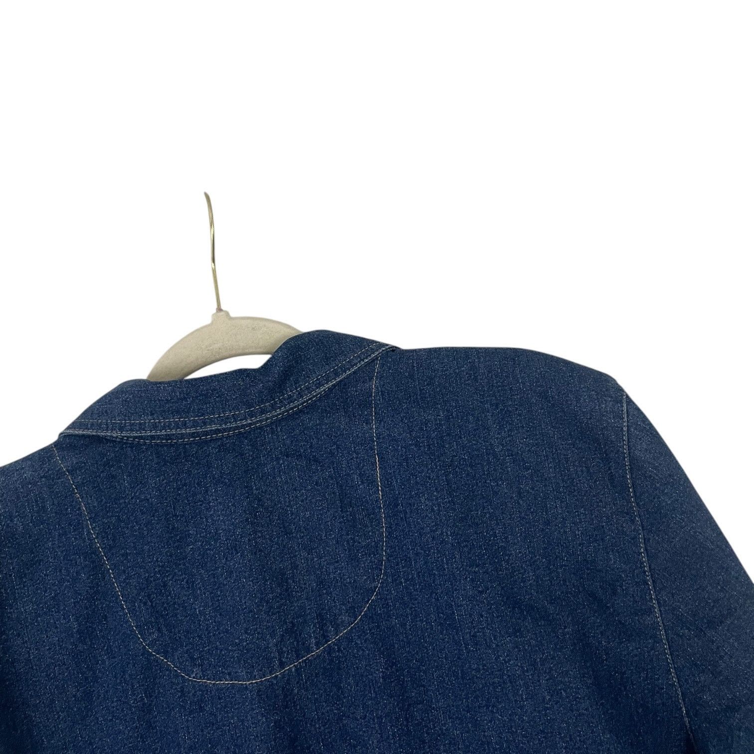 Vintage Koret City Blues Vtg Embroidered Denim Button Down Jacket Size XL / US 12-14 / IT 48-50 - 5 Thumbnail