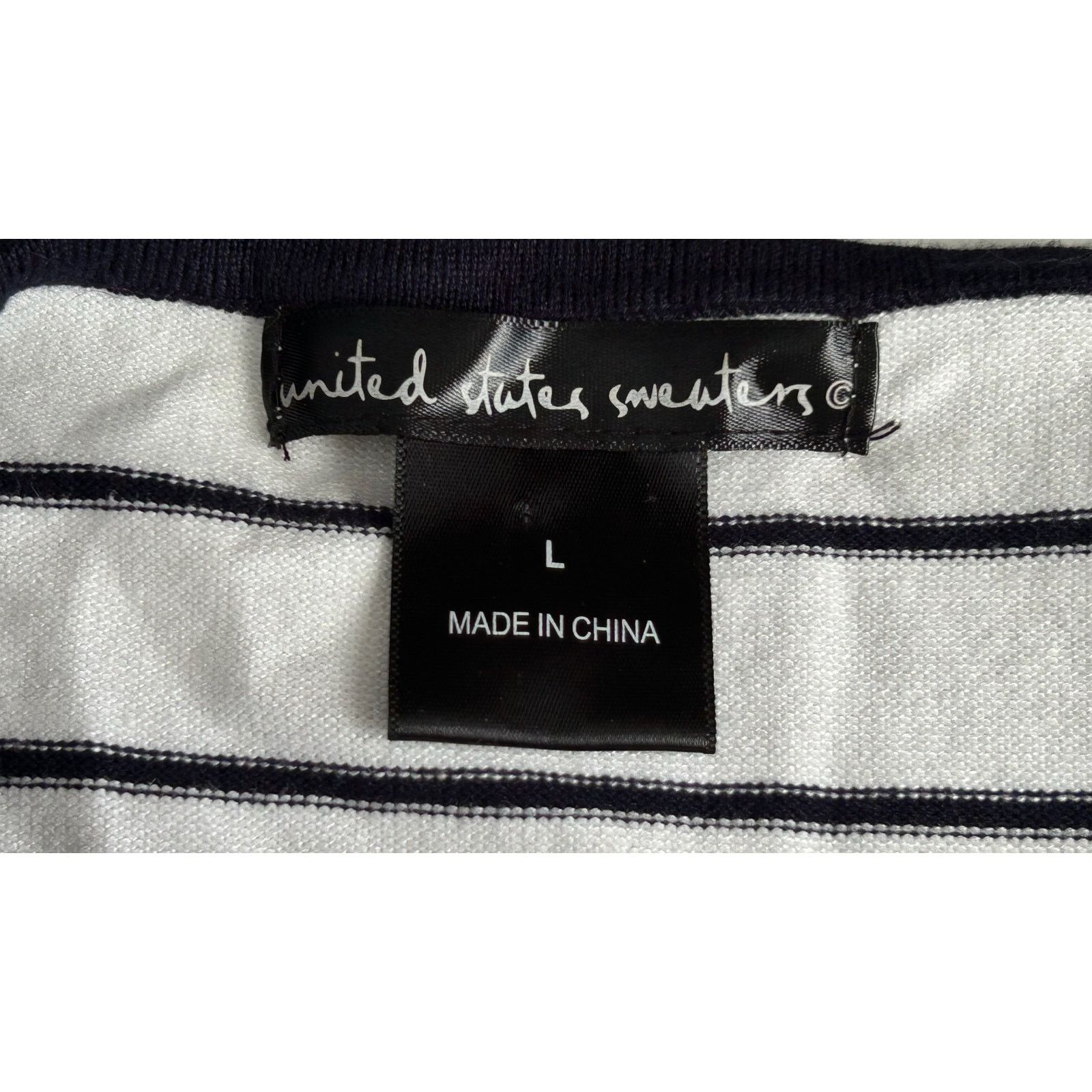 Other United States Sweaters | Women’s Striped Pullover | Large Size L / US 10 / IT 46 - 3 Thumbnail