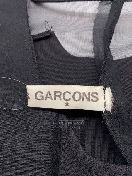 Comme des Garcons Comme Des Garcons Black and white retro stitching geometri Size S / US 4 / IT 40 - 4 Thumbnail