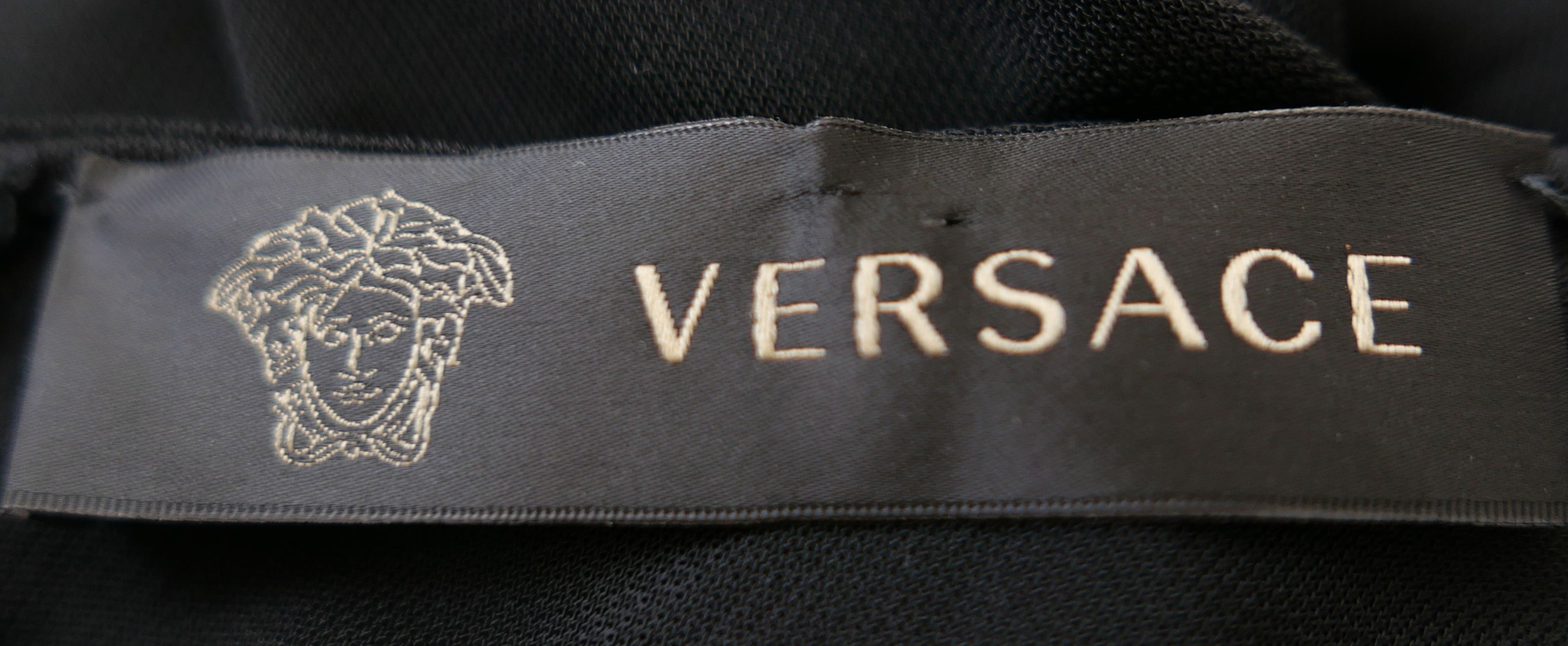 Versace Versace One Sleeve Draped Dress Size S / US 4 / IT 40 - 6 Thumbnail